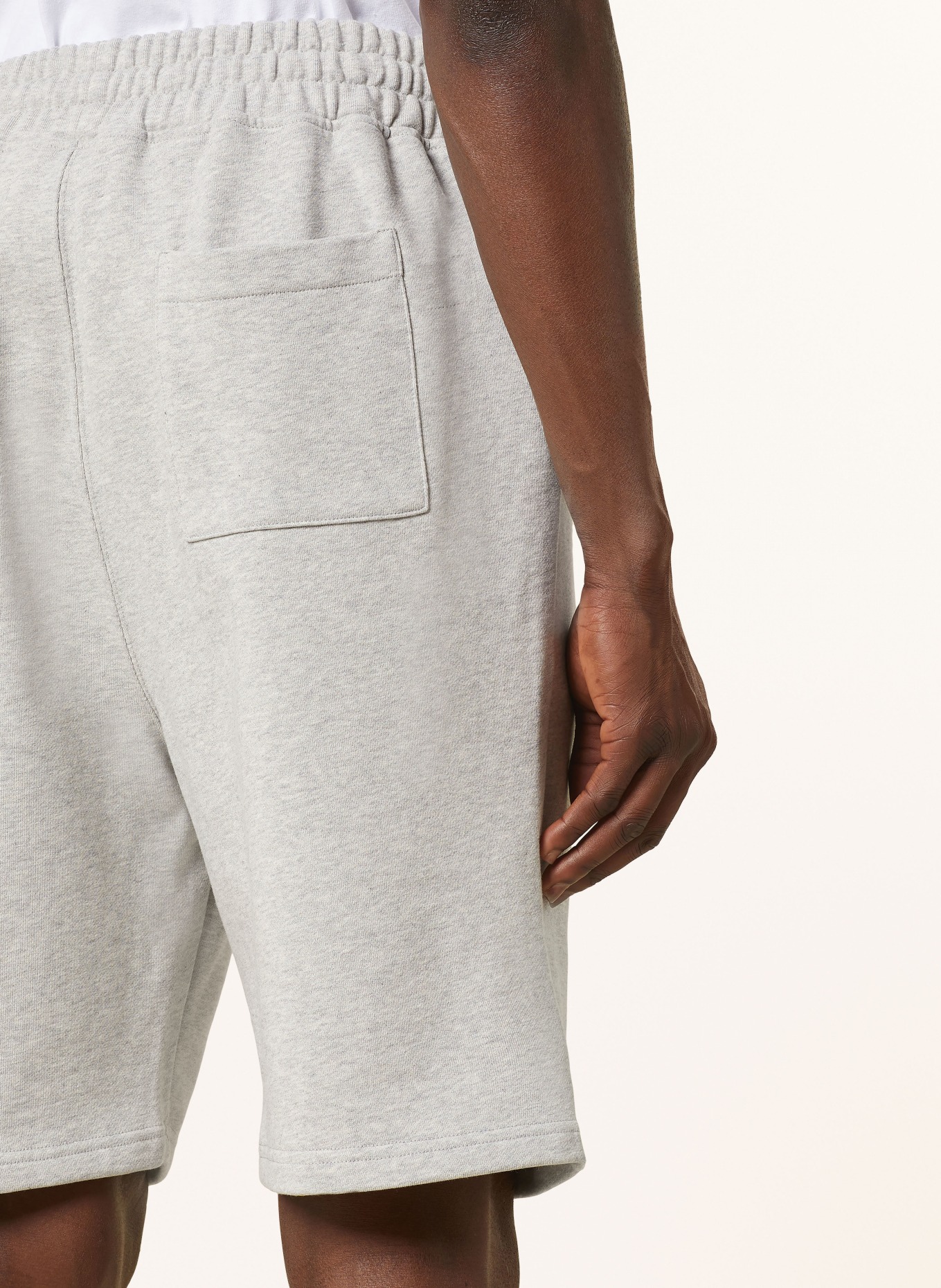 ALLSAINTS Sweat shorts UNDERGROUND, Color: GRAY (Image 6)