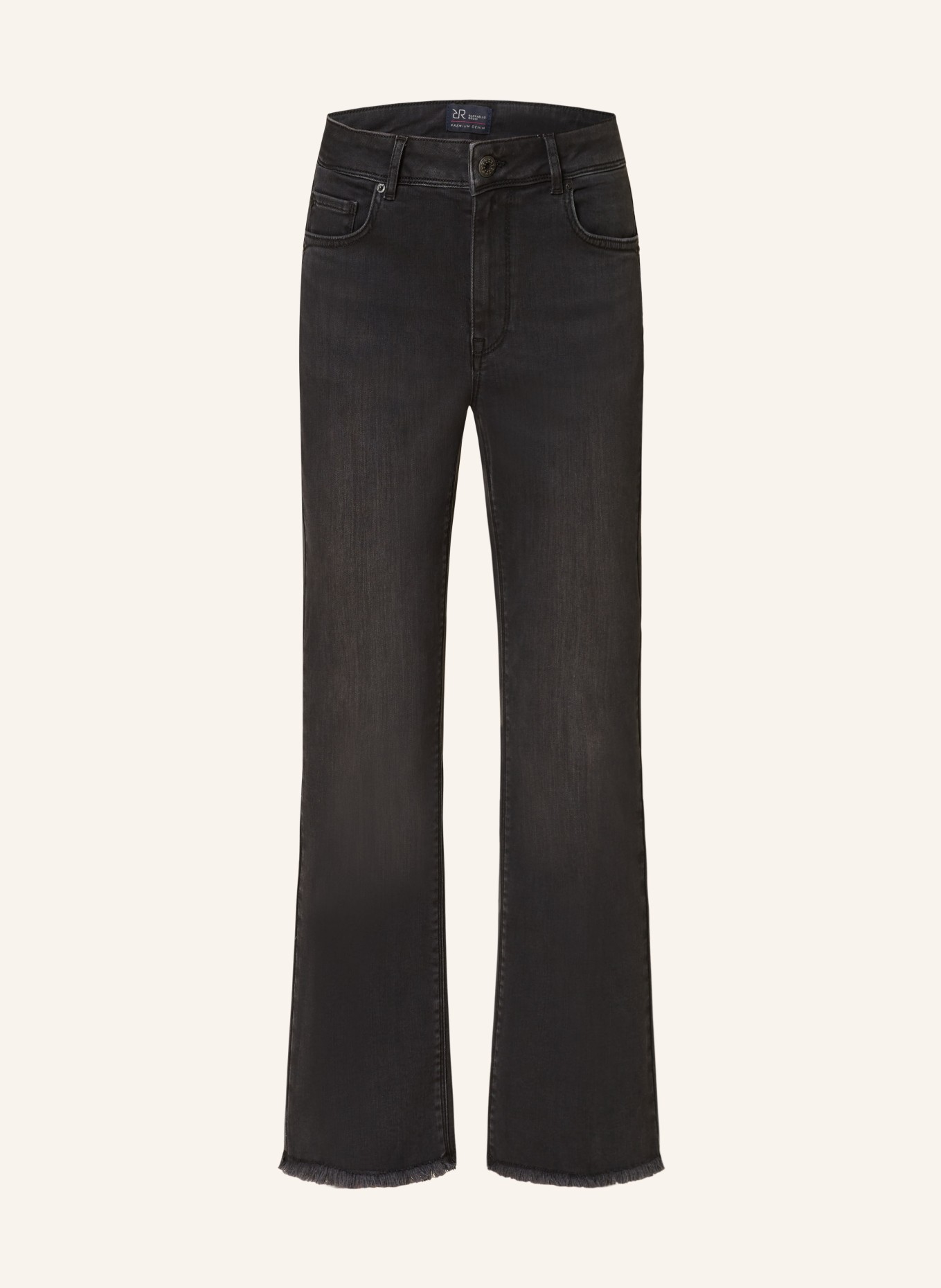 RAFFAELLO ROSSI Flared jeans VIC, Color: 980 ASPHALT (Image 1)
