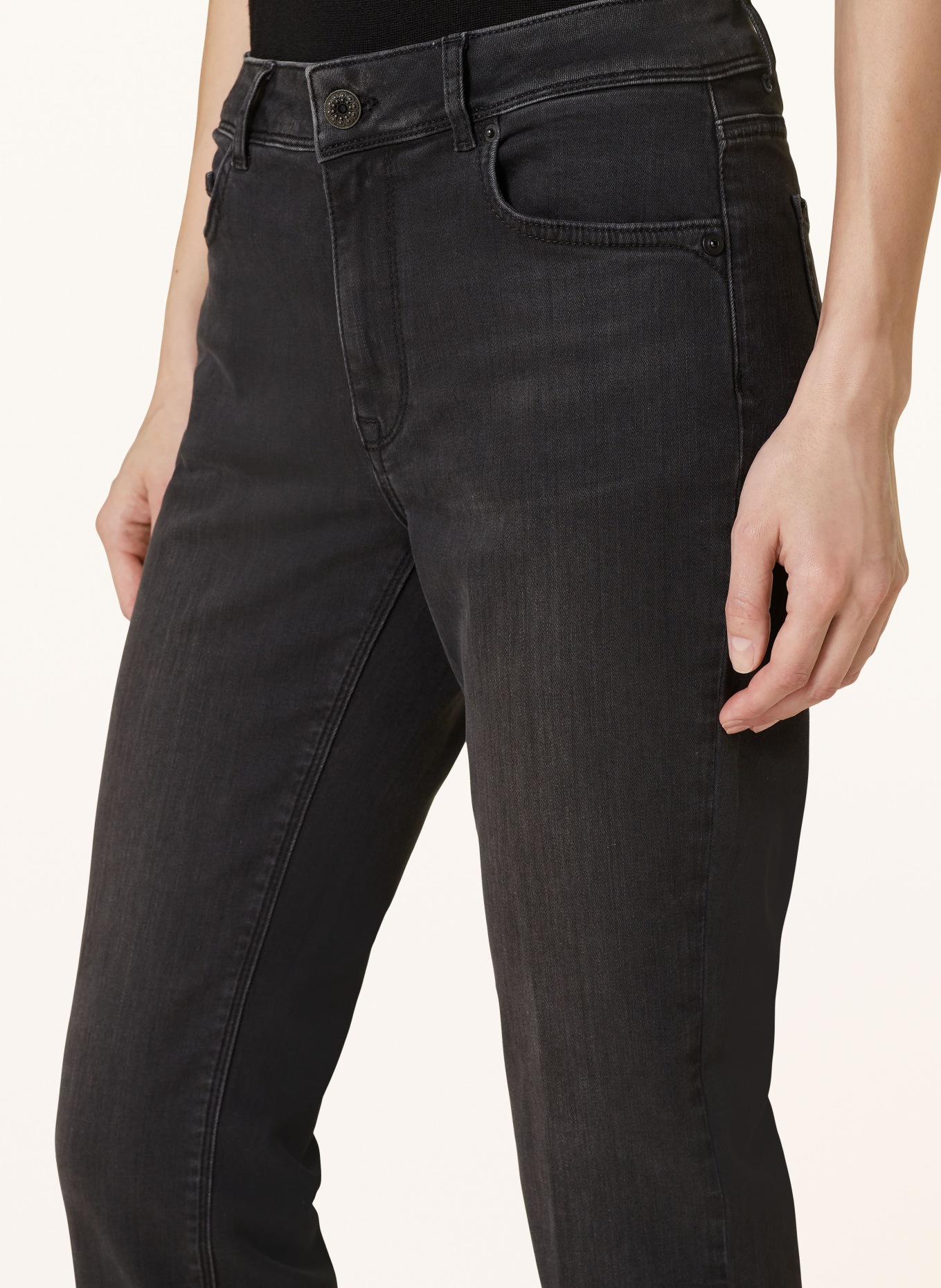 RAFFAELLO ROSSI Flared Jeans VIC, Farbe: 980 ASPHALT (Bild 6)