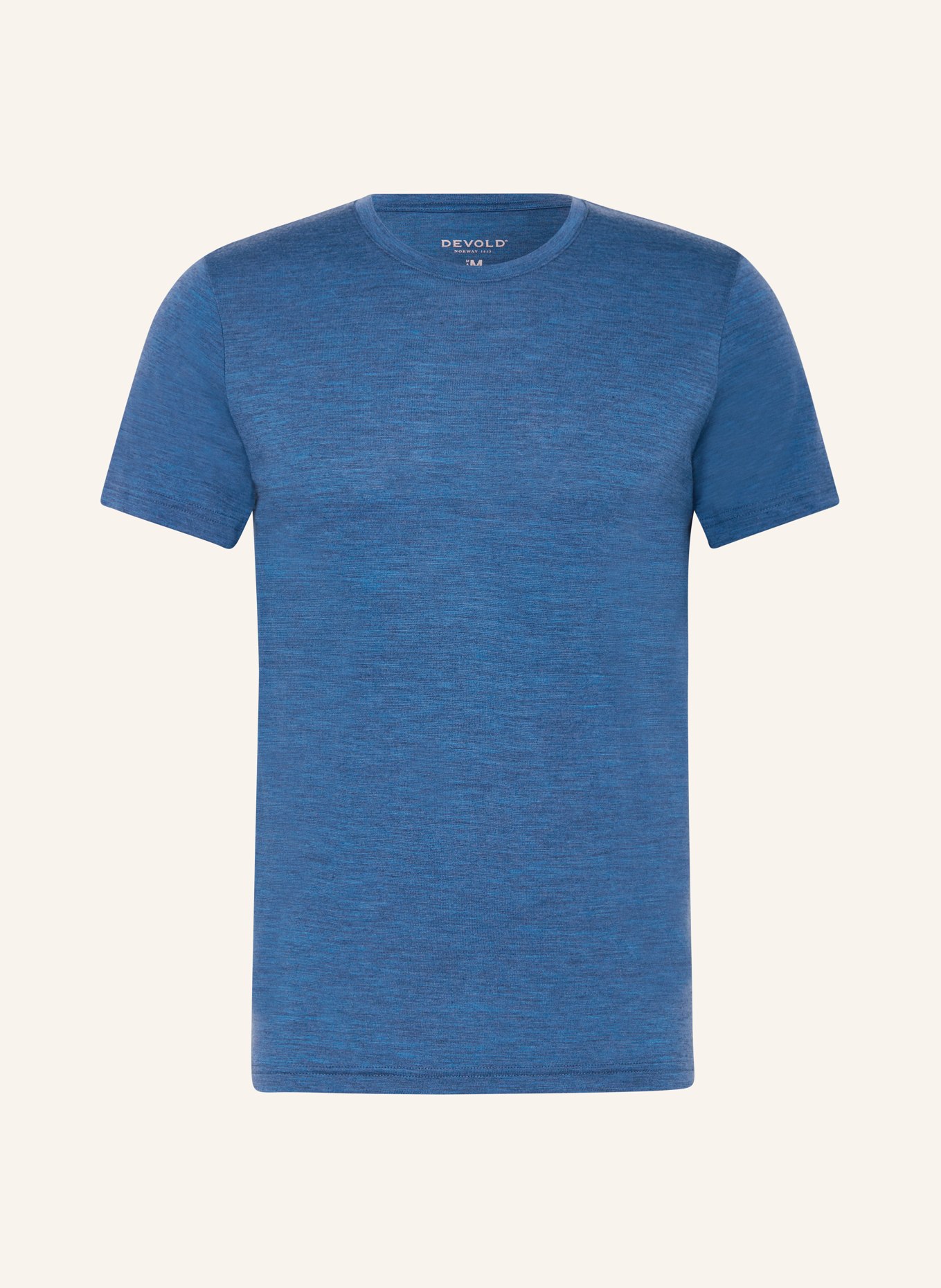 DEVOLD T-shirt EIKA MERINO 150, Color: BLUE (Image 1)