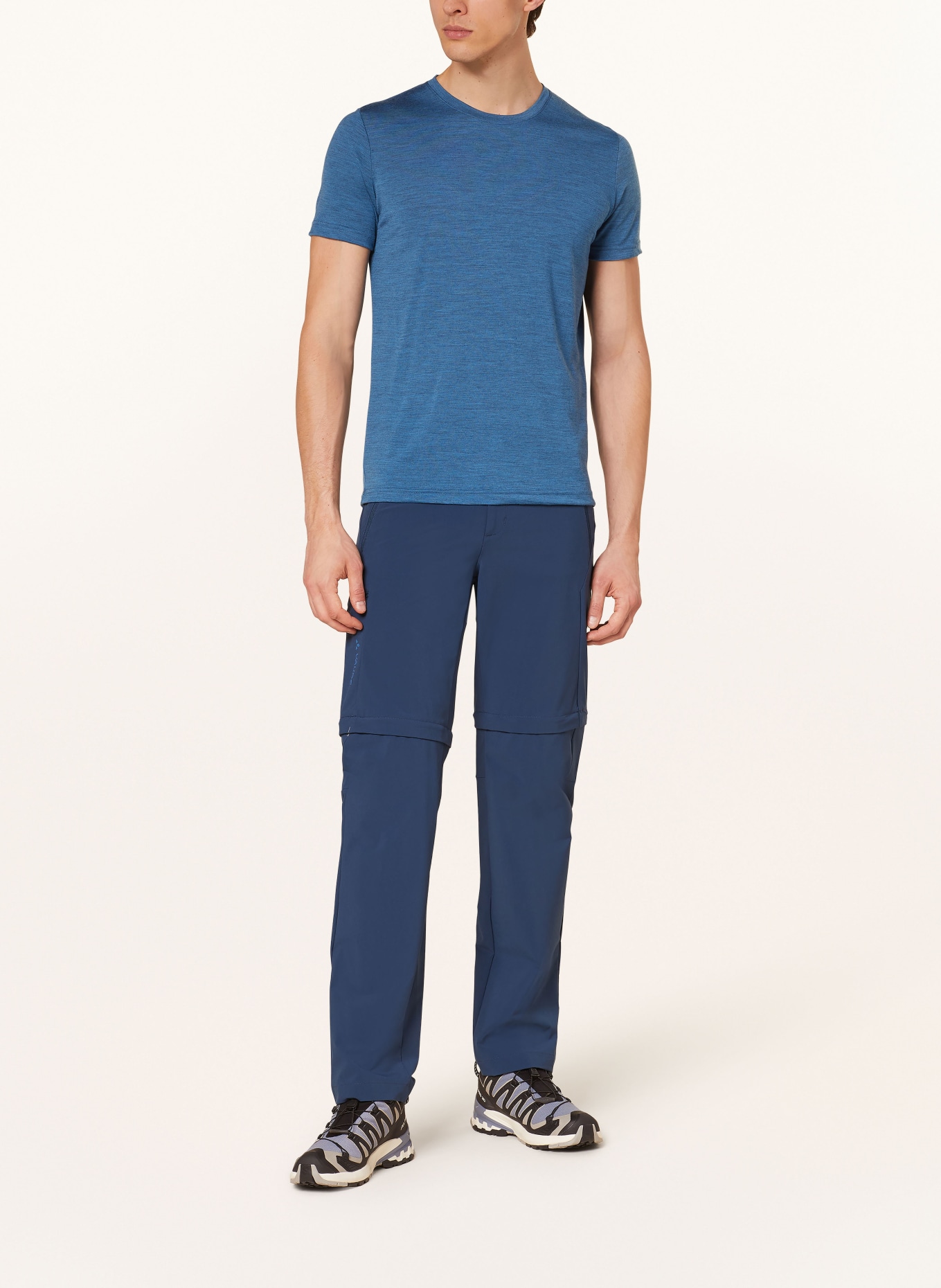 DEVOLD T-shirt EIKA MERINO 150, Color: BLUE (Image 2)
