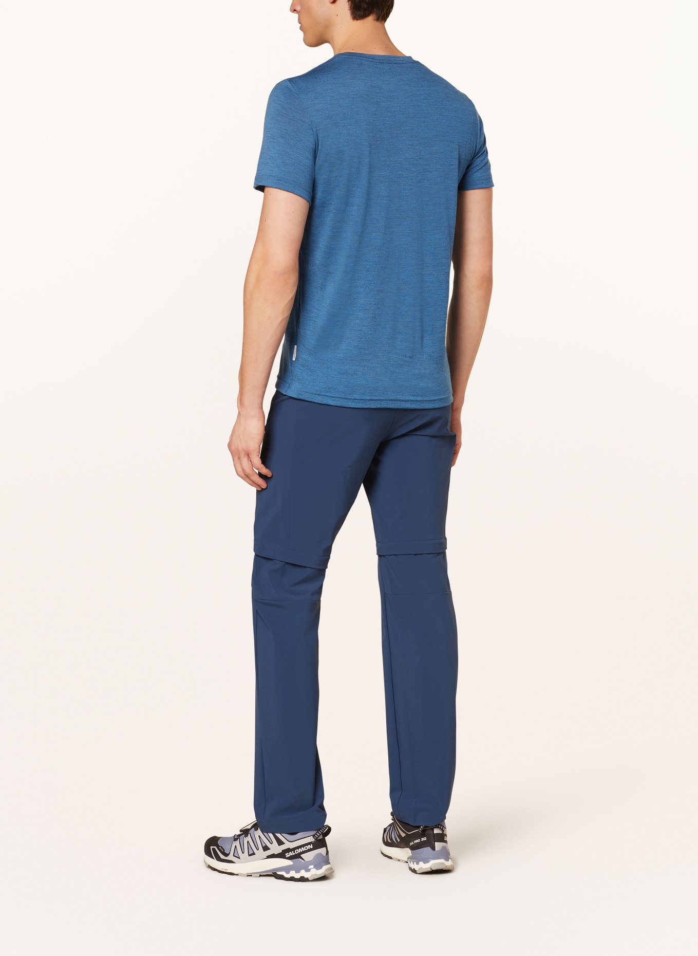 DEVOLD T-shirt EIKA MERINO 150, Color: BLUE (Image 3)