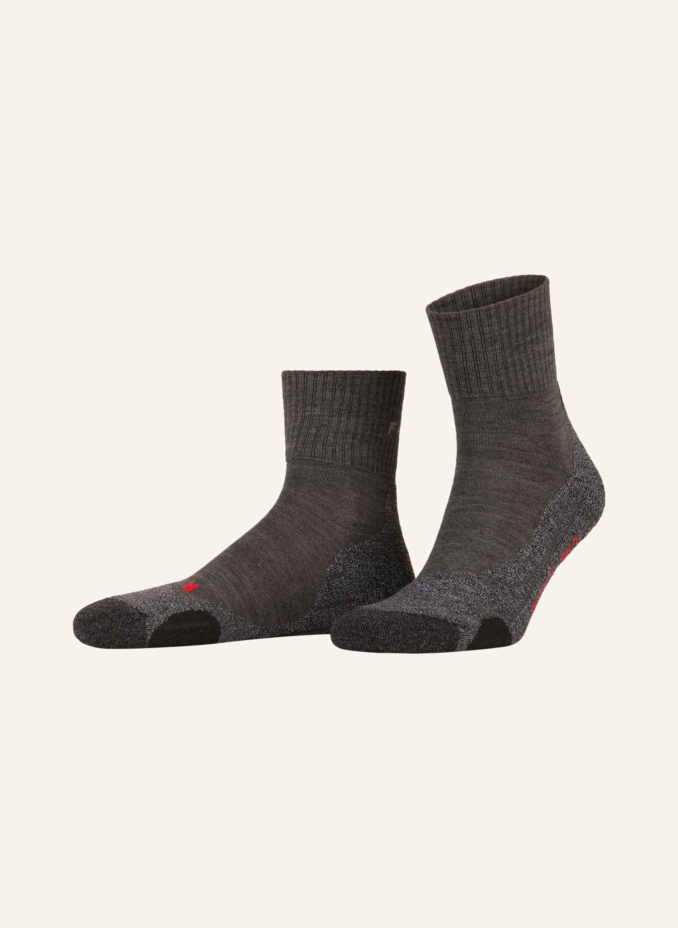 FALKE Trekingové ponožky TK2 EXPLORE SHORT, Barva: 3180 ASPHALT MEL. (Obrázek 1)