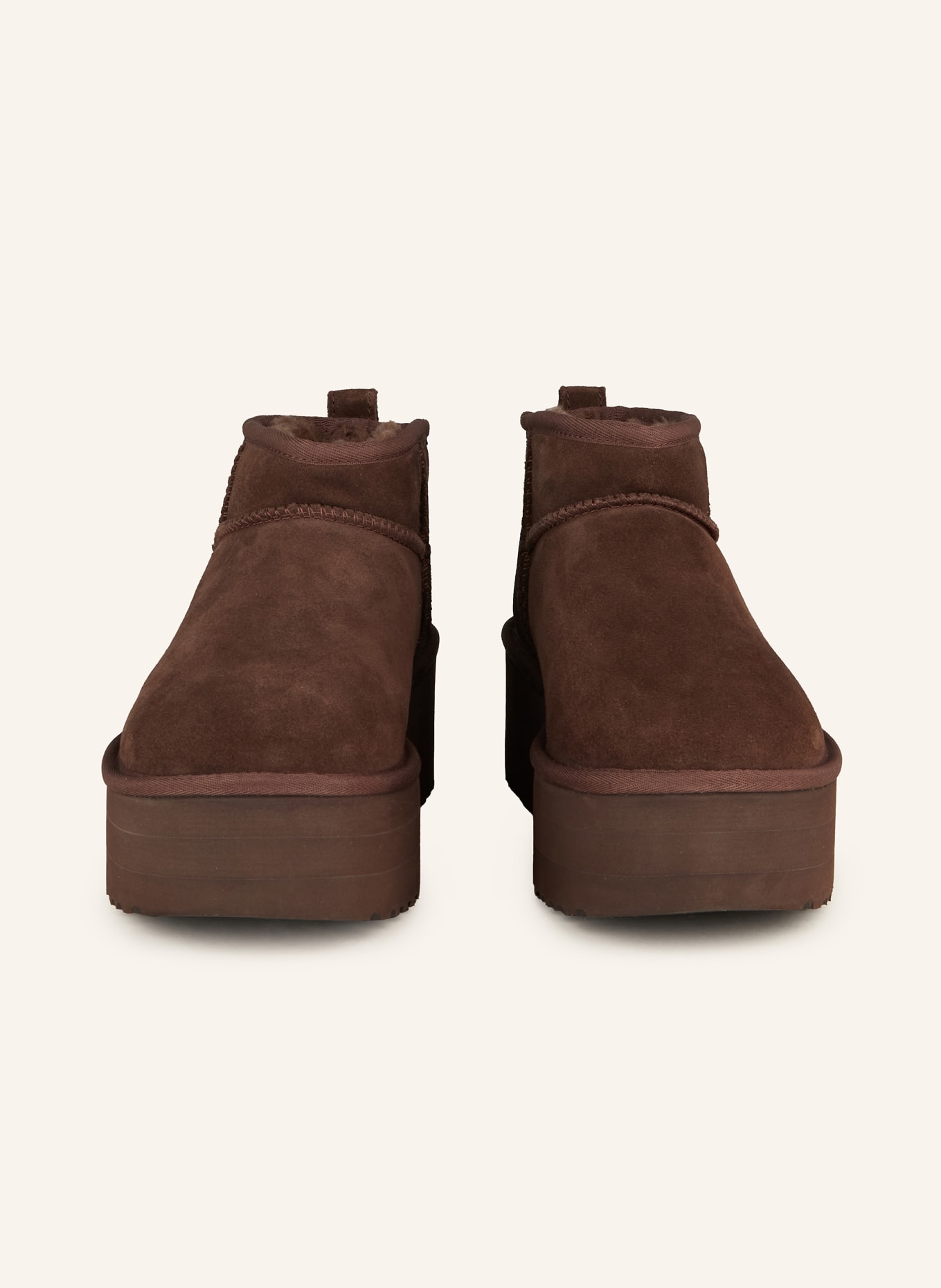 UGG Plateau-Boots CLASSIC ULTRA MINI PLATFORM: DUNKELBRAUN