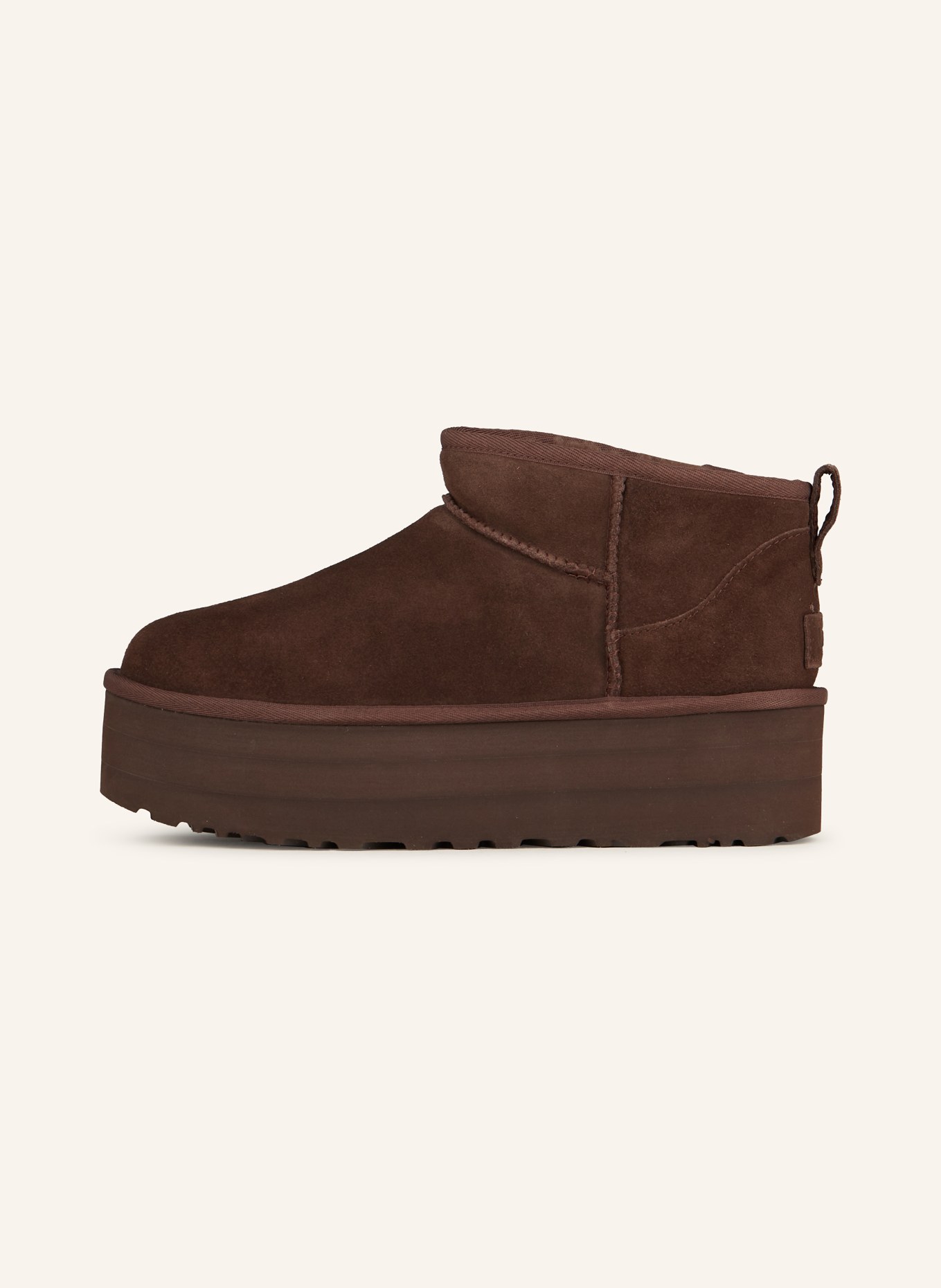 UGG Plateau-Boots CLASSIC ULTRA MINI PLATFORM: DUNKELBRAUN