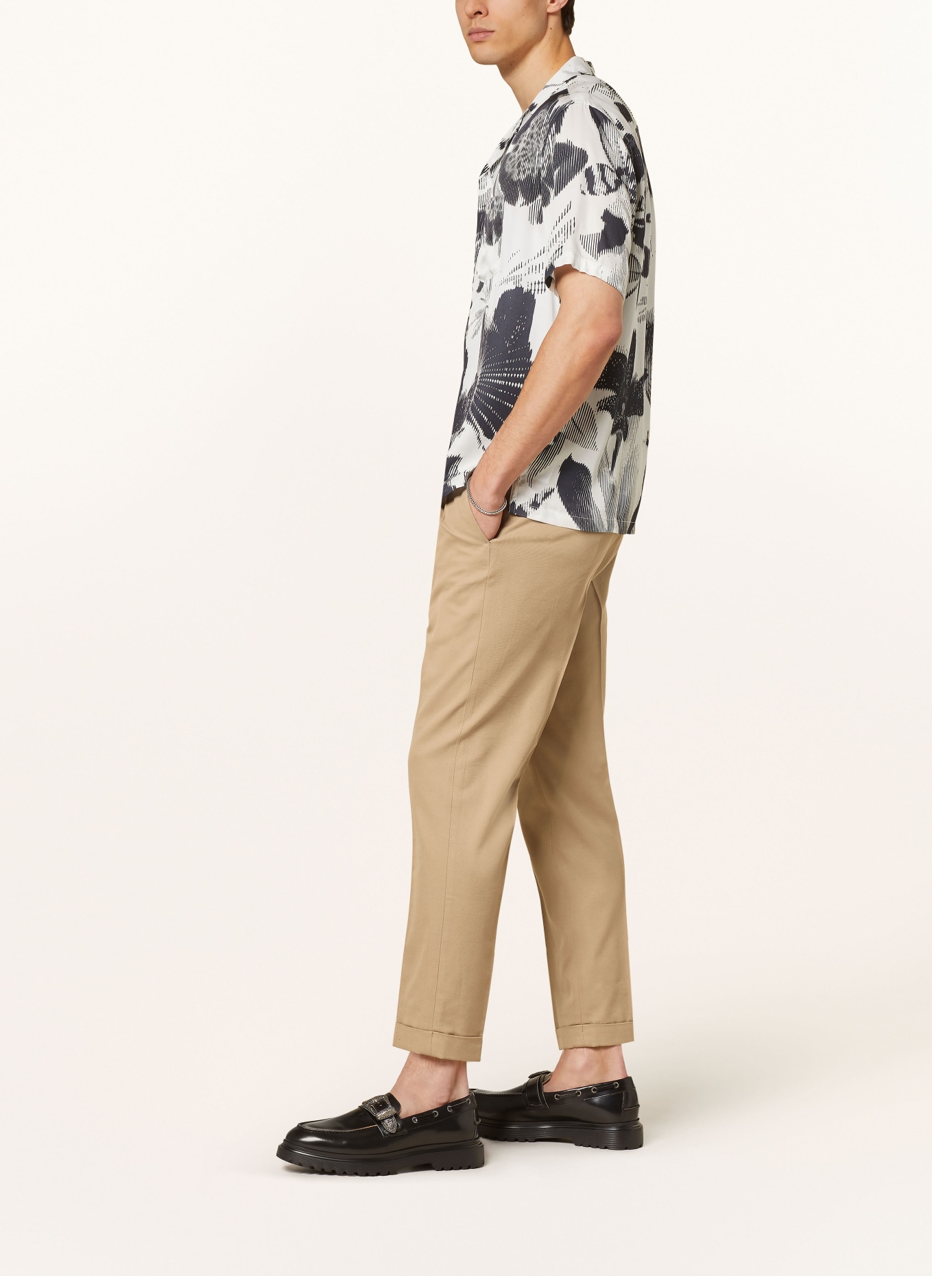 ALLSAINTS Pants TALLIS slim fit, Color: BROWN (Image 4)