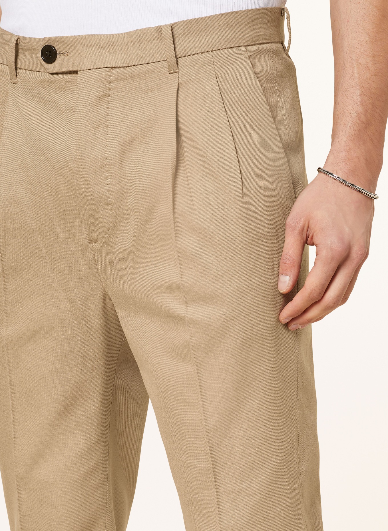 ALLSAINTS Pants TALLIS slim fit, Color: BROWN (Image 5)