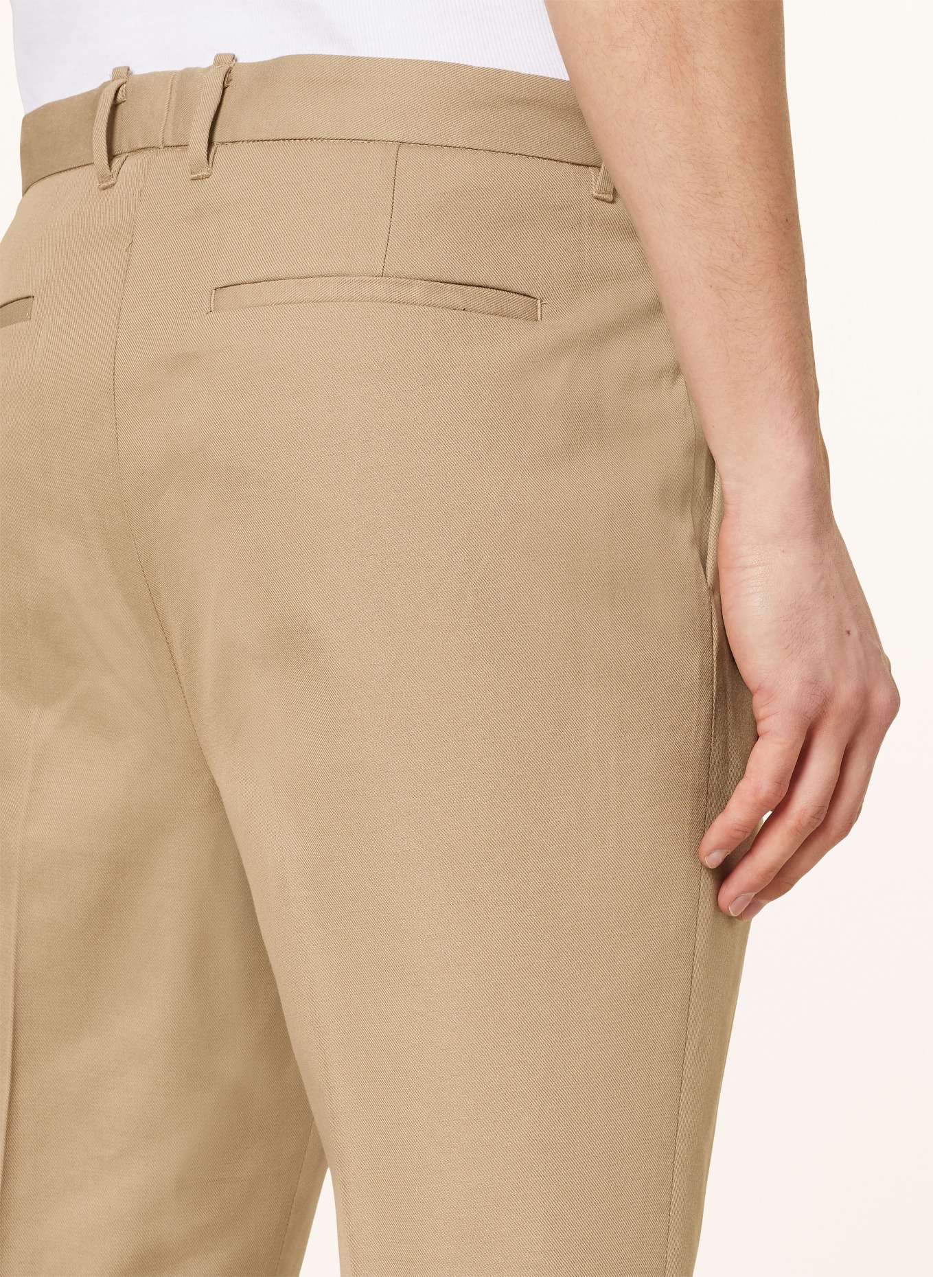 ALLSAINTS Pants TALLIS slim fit, Color: BROWN (Image 6)