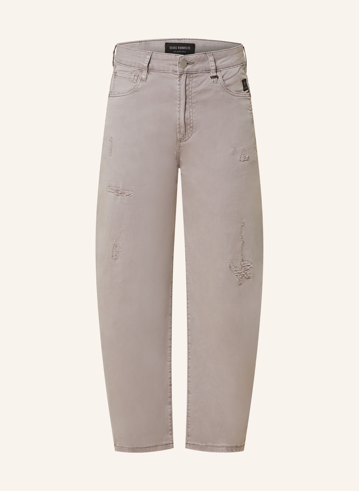 ELIAS RUMELIS Mom jeans ERYOANA, Color: 884 Microgrey (Image 1)