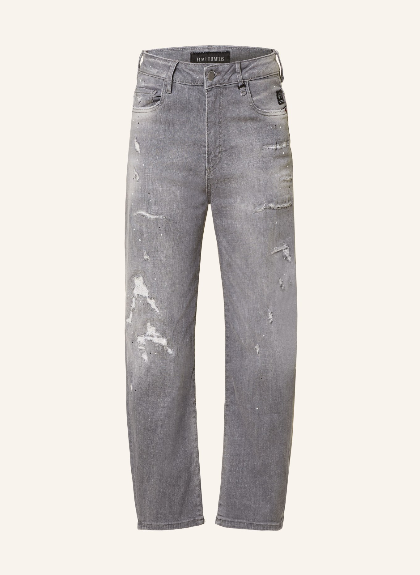 ELIAS RUMELIS Destroyed Jeans ERYOANA, Farbe: 676 pale grey (Bild 1)
