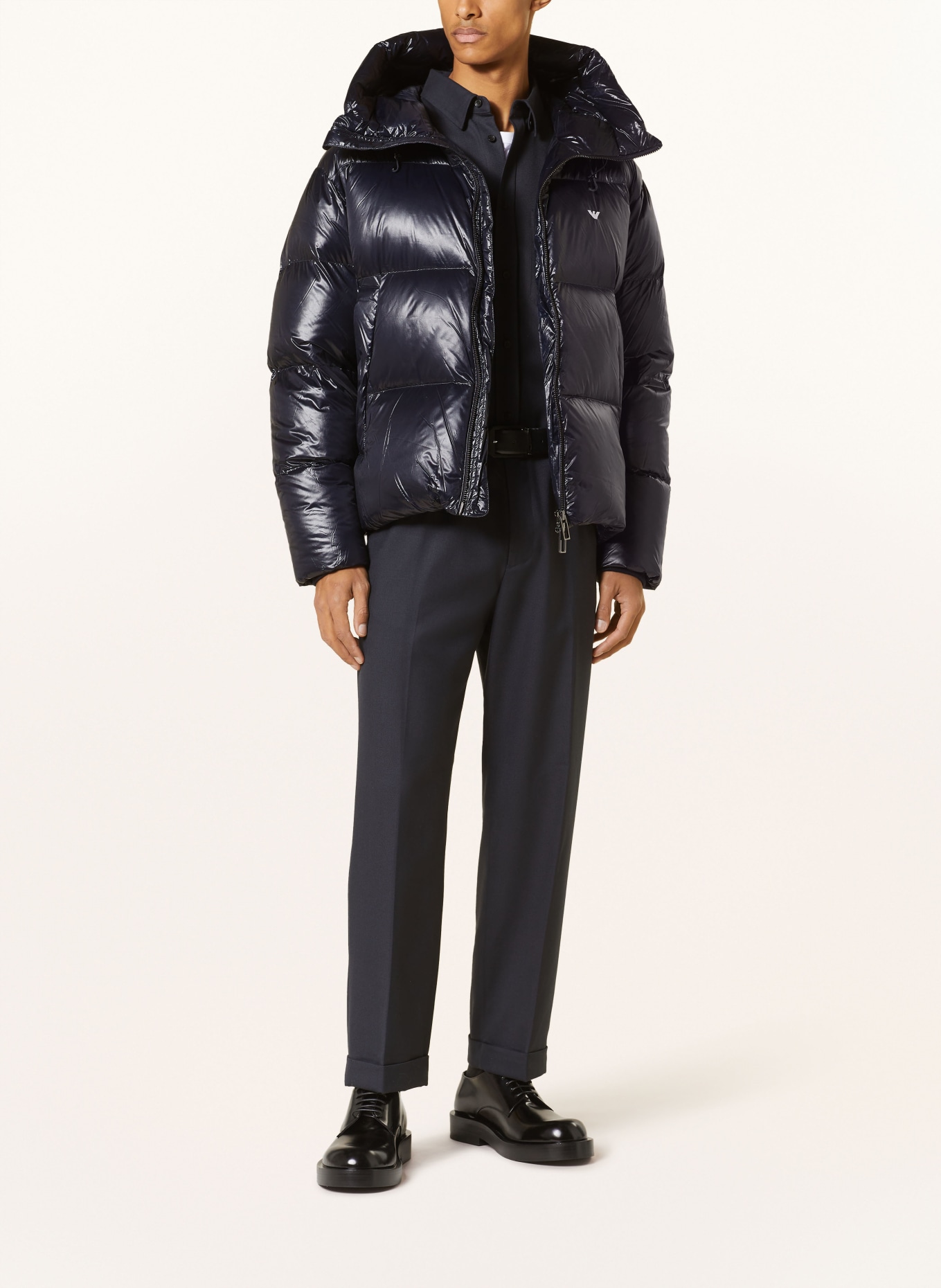 Down jacket emporio armani deals