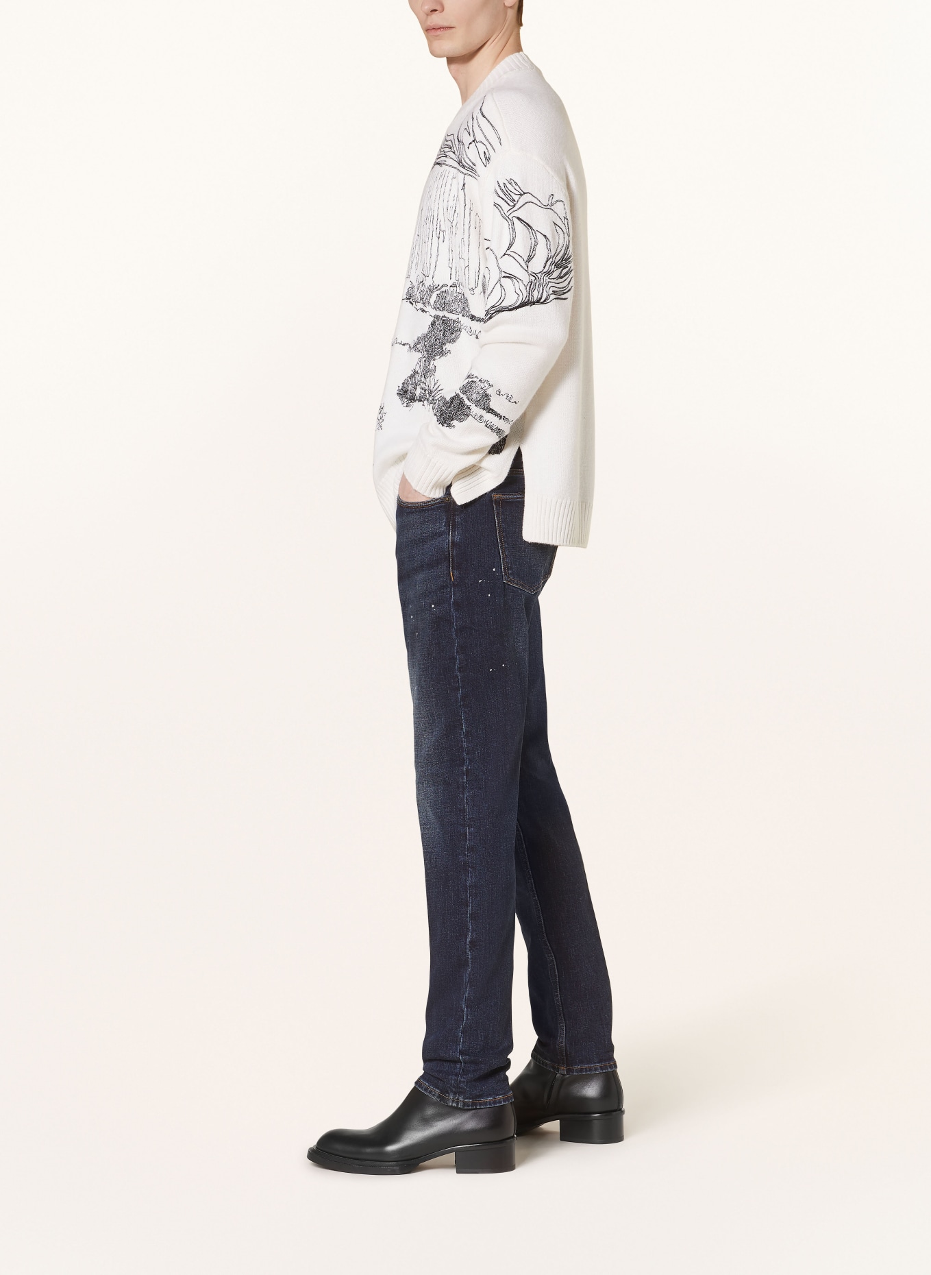 EMPORIO ARMANI Jeans Slim Fit, Farbe: 0941 DENIM BLU (Bild 4)