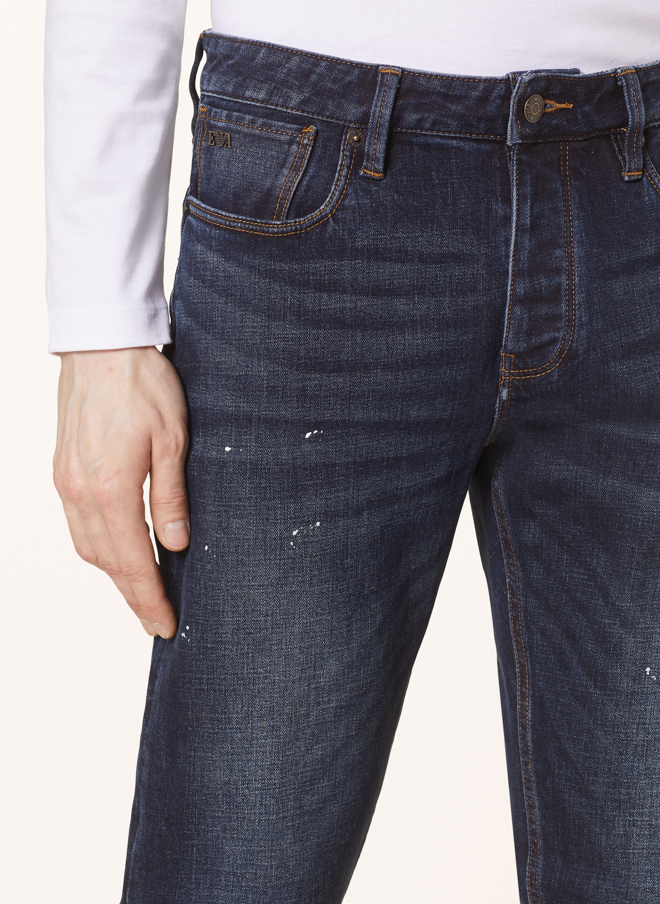 EMPORIO ARMANI Jeans Slim Fit, Farbe: 0941 DENIM BLU (Bild 5)