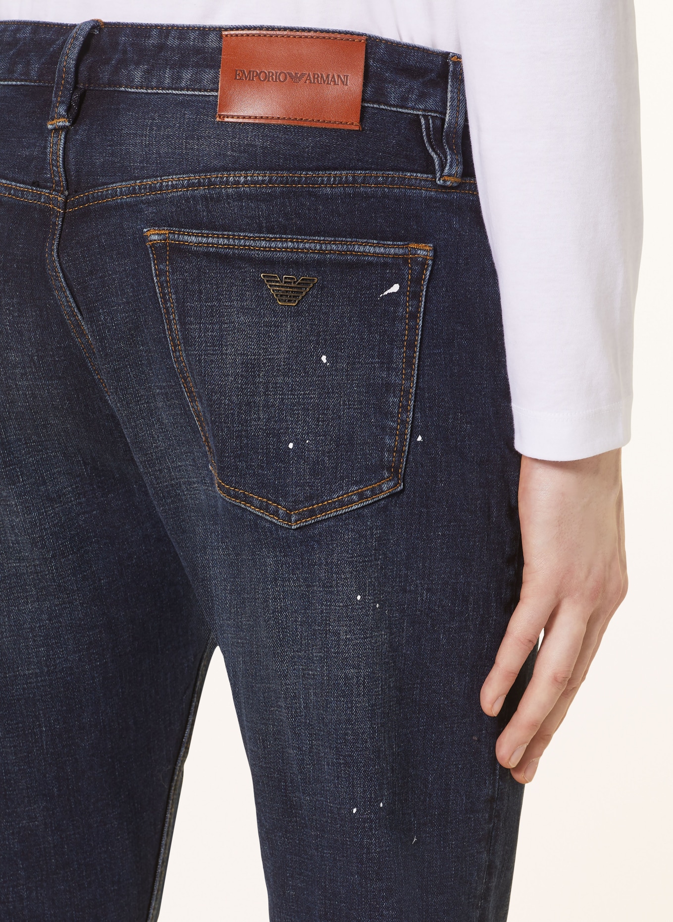 EMPORIO ARMANI Jeans Slim Fit, Farbe: 0941 DENIM BLU (Bild 6)