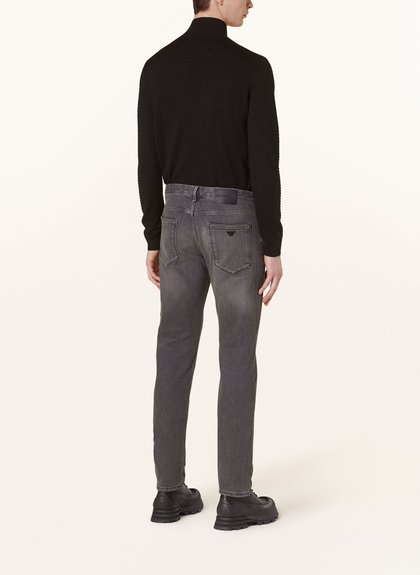EMPORIO ARMANI Jeans slim fit, Color: 0006 DENIM NERO MD (Image 3)