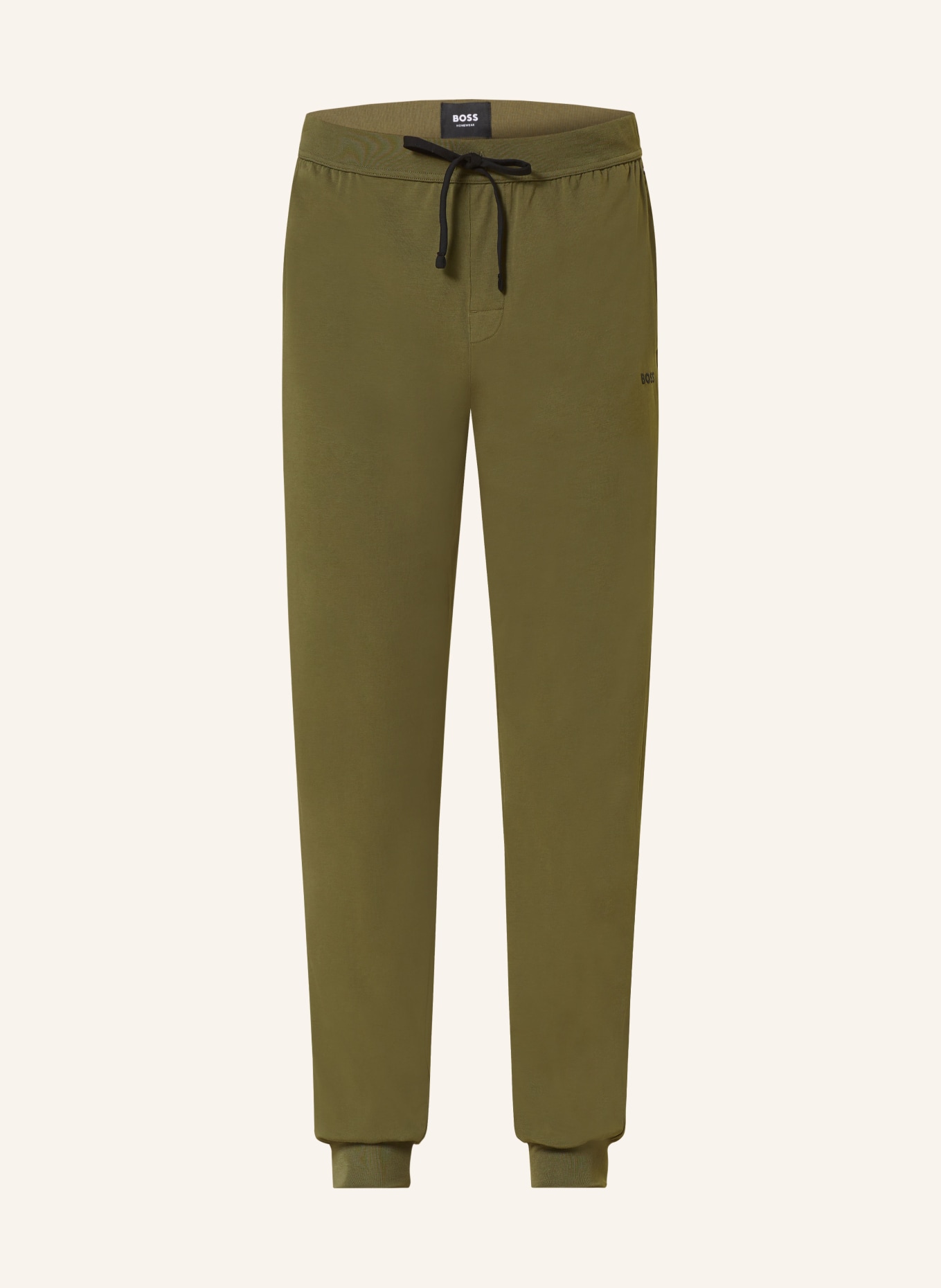 BOSS Spodnie od piżamy MIX&MATCH, Kolor: OLIWKOWY (Obrazek 1)