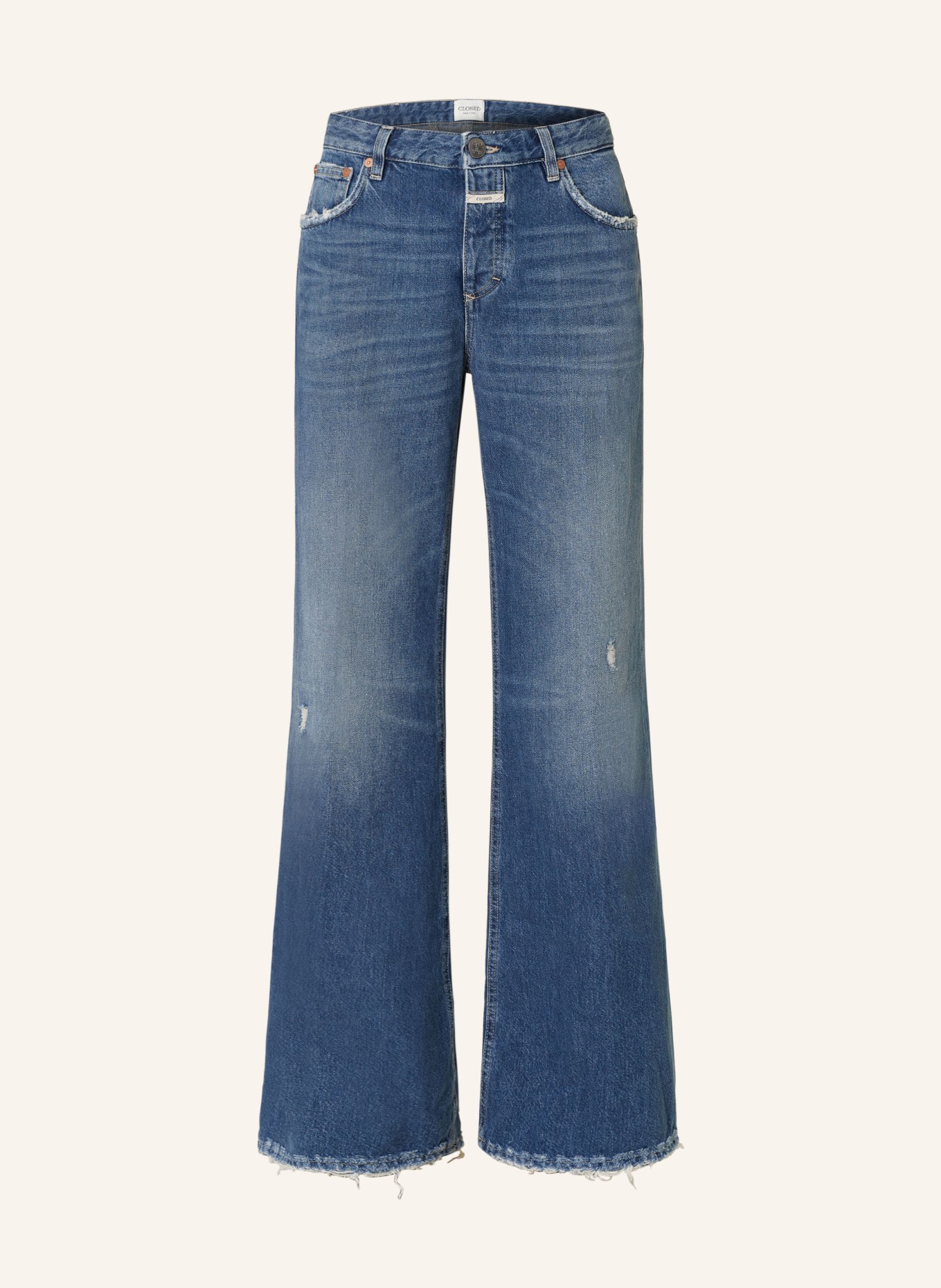 CLOSED Bootcut Jeans GILLAN, Farbe: MBL MID BLUE (Bild 1)