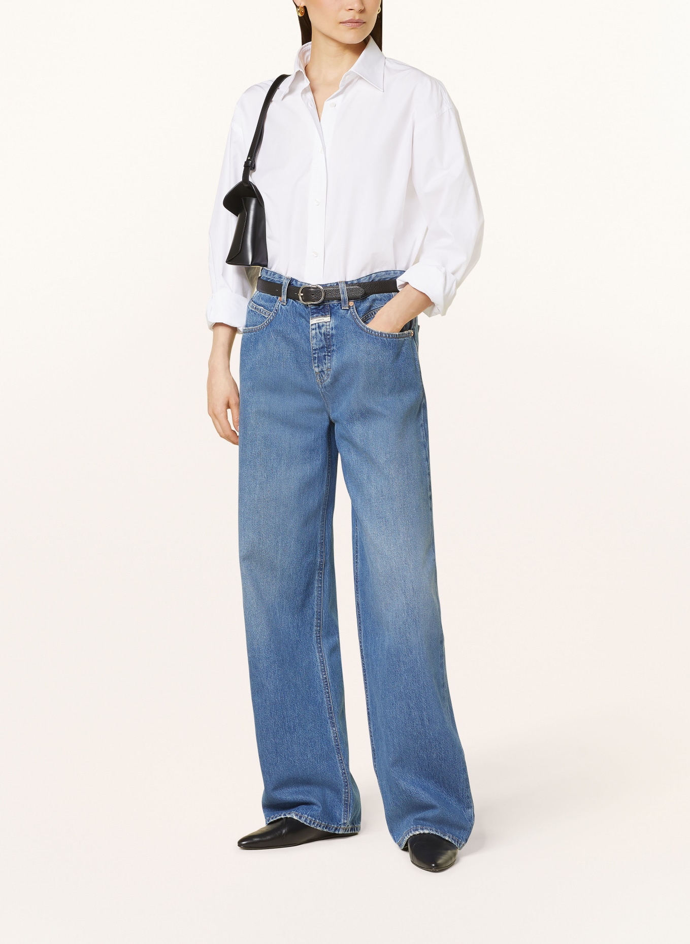 CLOSED Flared Jeans NIKKA: MBL MID BLUE