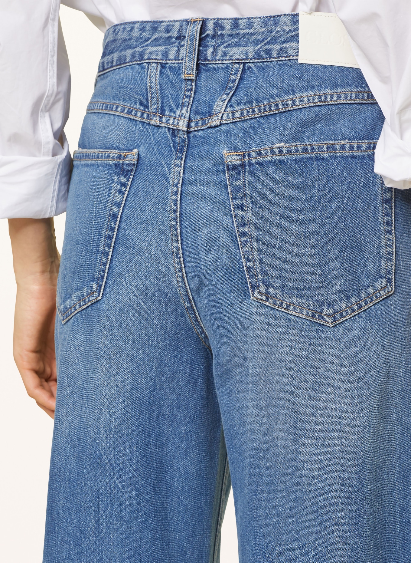 CLOSED Flared Jeans NIKKA: MBL MID BLUE