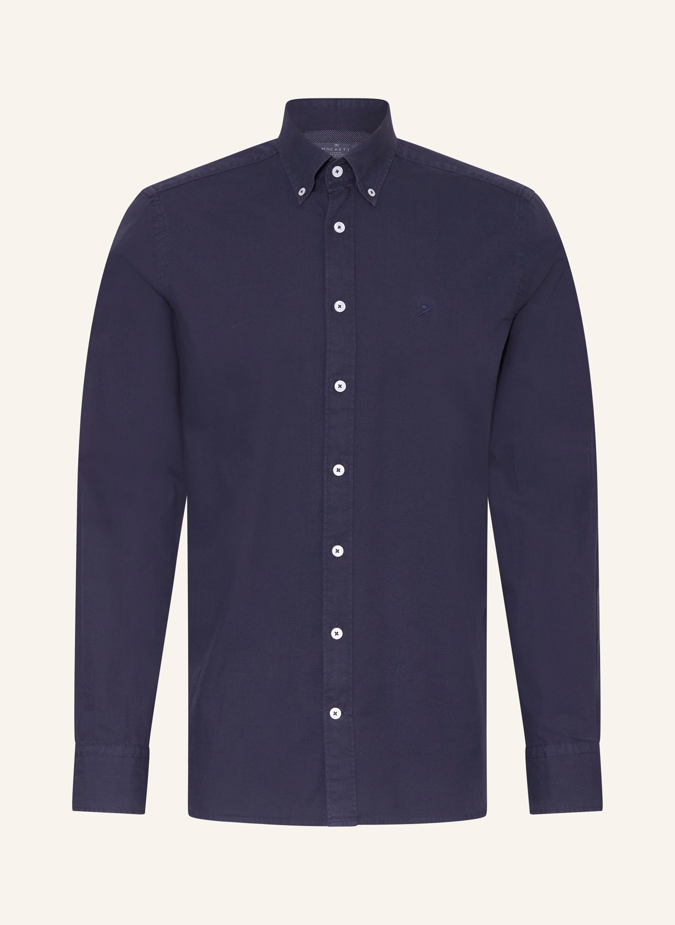 HACKETT LONDON Oxfordhemd Slim Fit: DUNKELBLAU