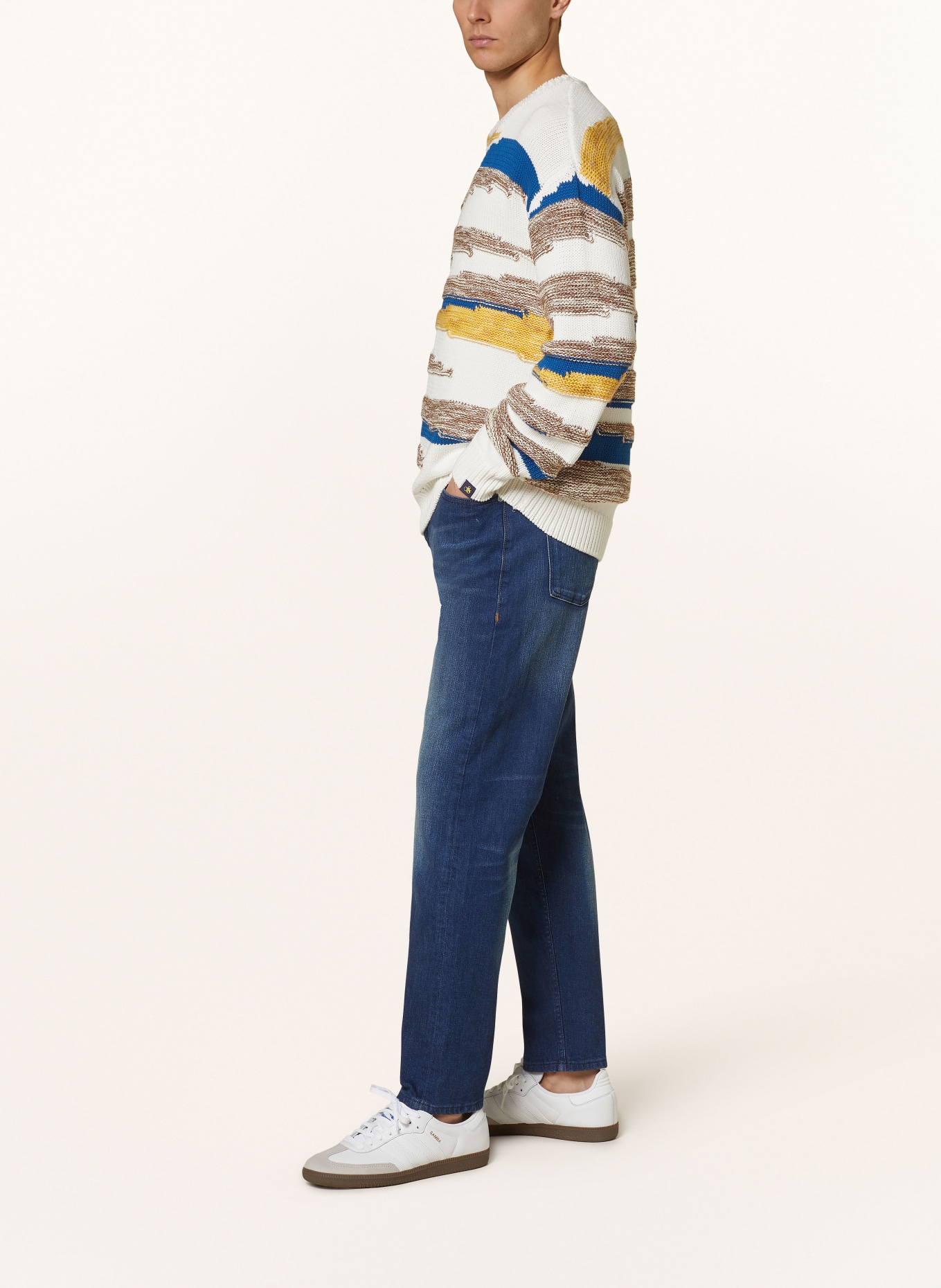 SCOTCH & SODA Jeans Regular Tapered Fit, Farbe: 7056 Scenic Blauw (Bild 4)