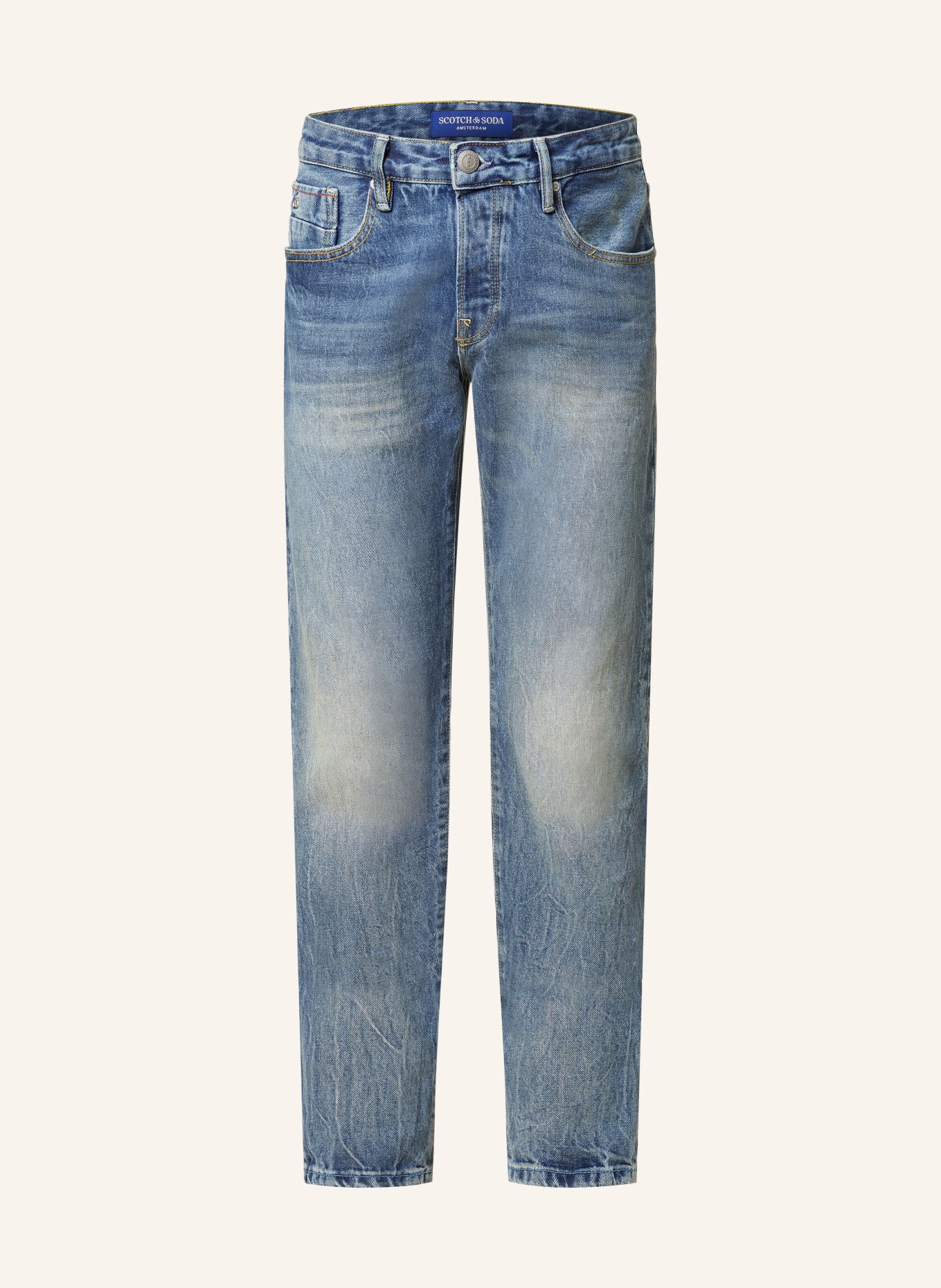 SCOTCH & SODA Jeans RALSTON Regular Slim Fit, Color: 7052 Foot Print (Image 1)