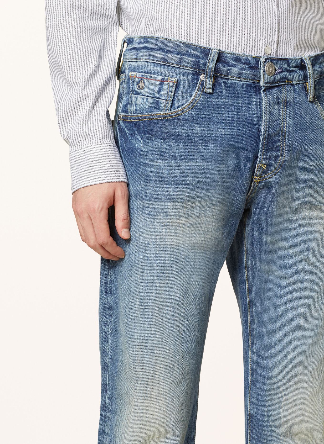SCOTCH & SODA Jeans RALSTON Regular Slim Fit, Color: 7052 Foot Print (Image 5)