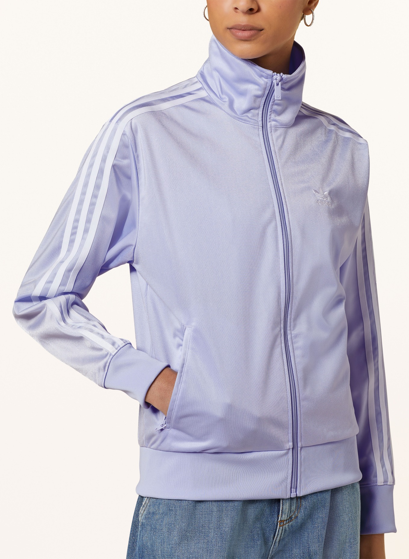 adidas Originals Training jacket FIREBIRD, Color: LIGHT PURPLE (Image 4)