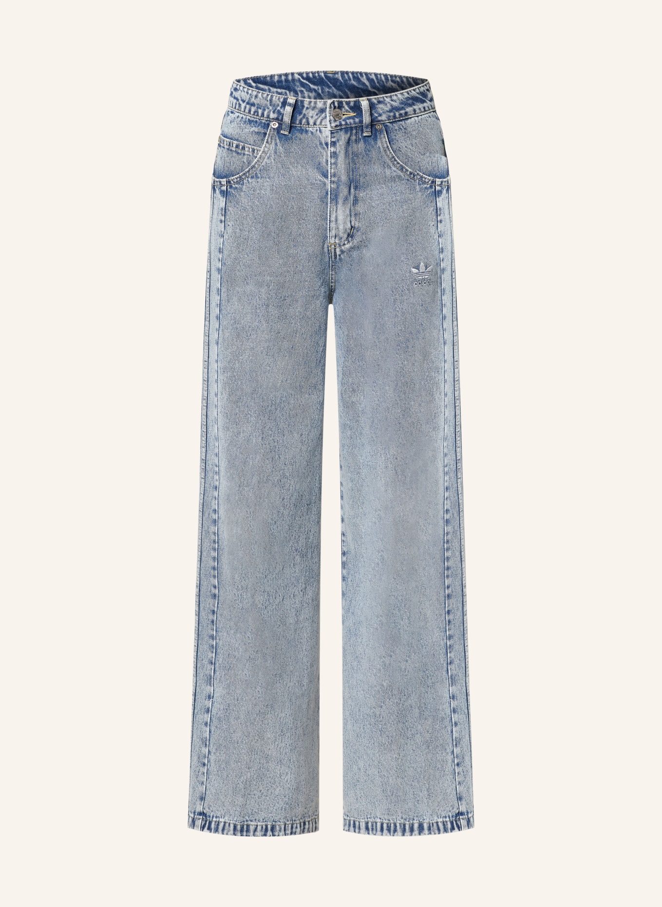 adidas Originals Straight Jeans ADIBREAK, Farbe: LGHDEN (Bild 1)