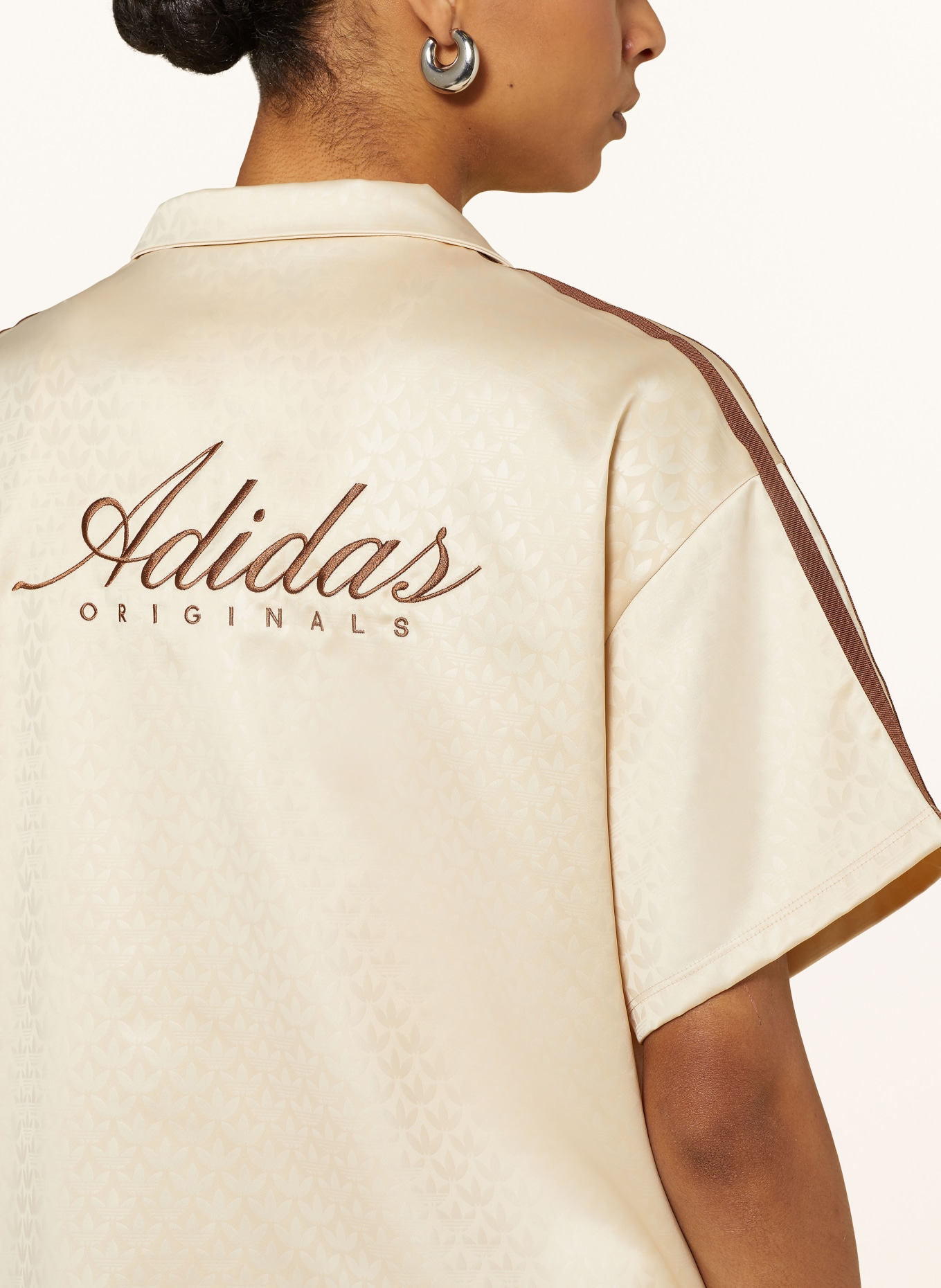 adidas Originals Koszula, Kolor: JASNOBRĄZOWY/ CIEMNOBRĄZOWY (Obrazek 5)