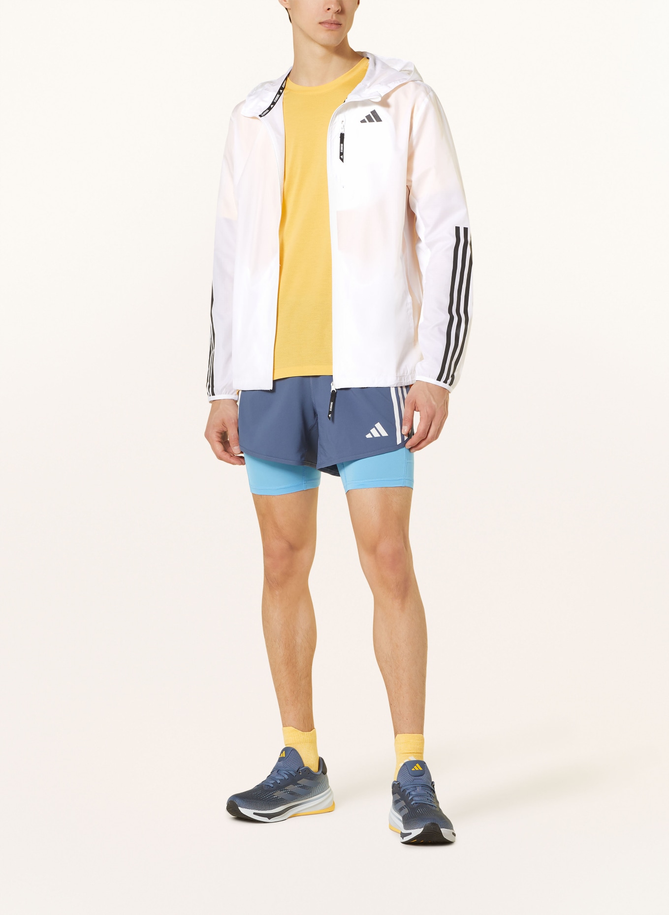 adidas Running jacket OWN THE RUN, Color: WHITE (Image 2)