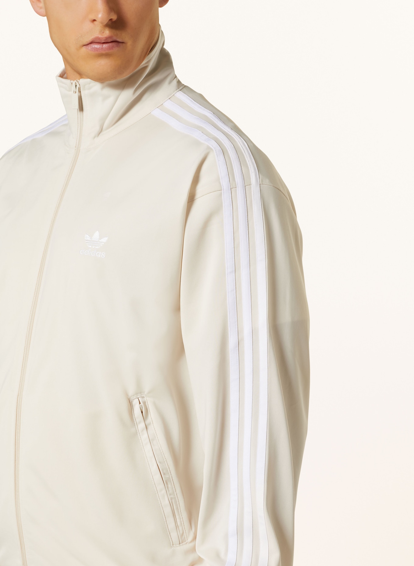 adidas Originals Training jacket FIREBIRD, Color: CREAM (Image 4)