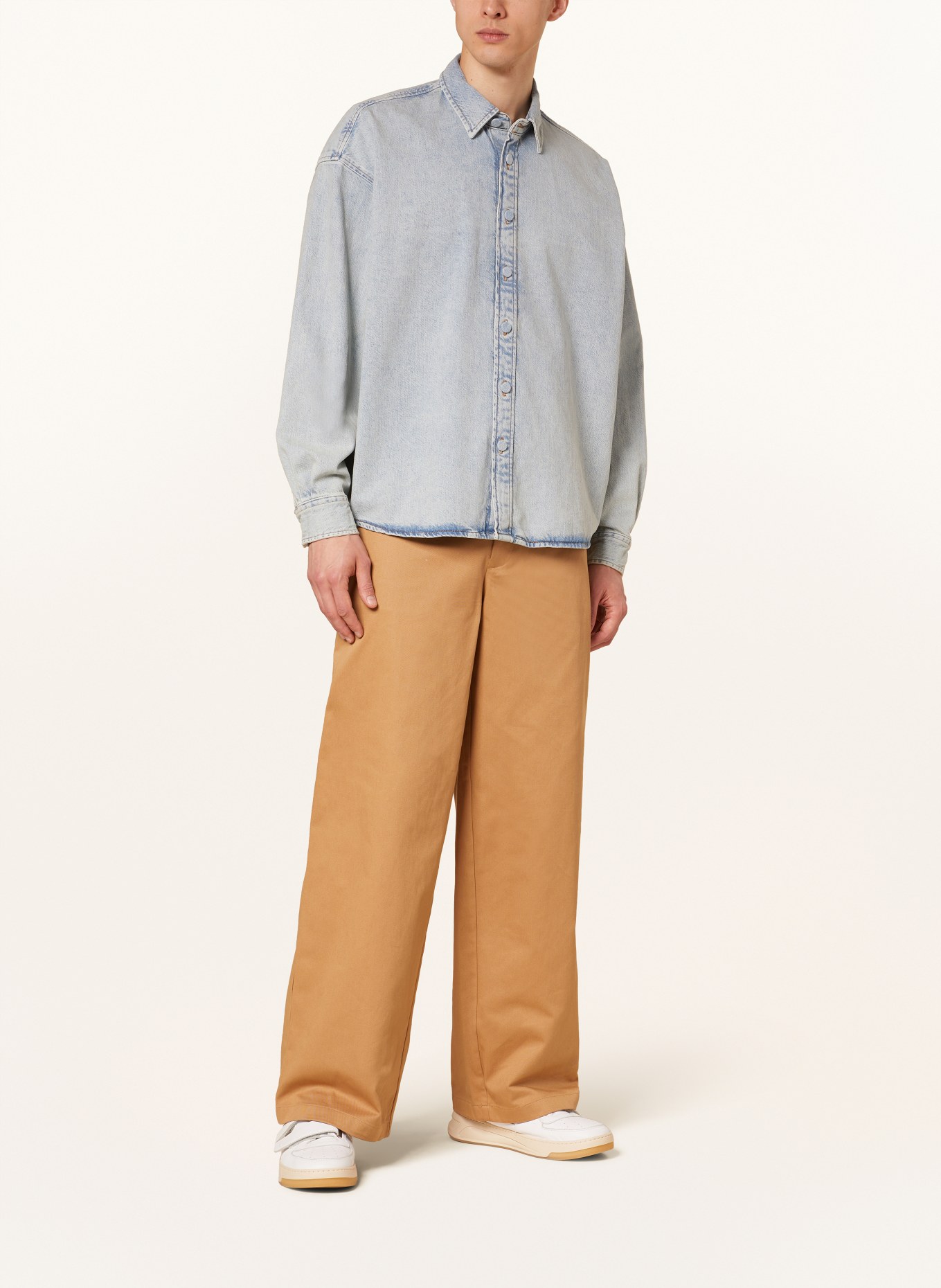 Acne Studios Koszula jeansowa slim fit, Kolor: INDIGO BLUE (Obrazek 2)