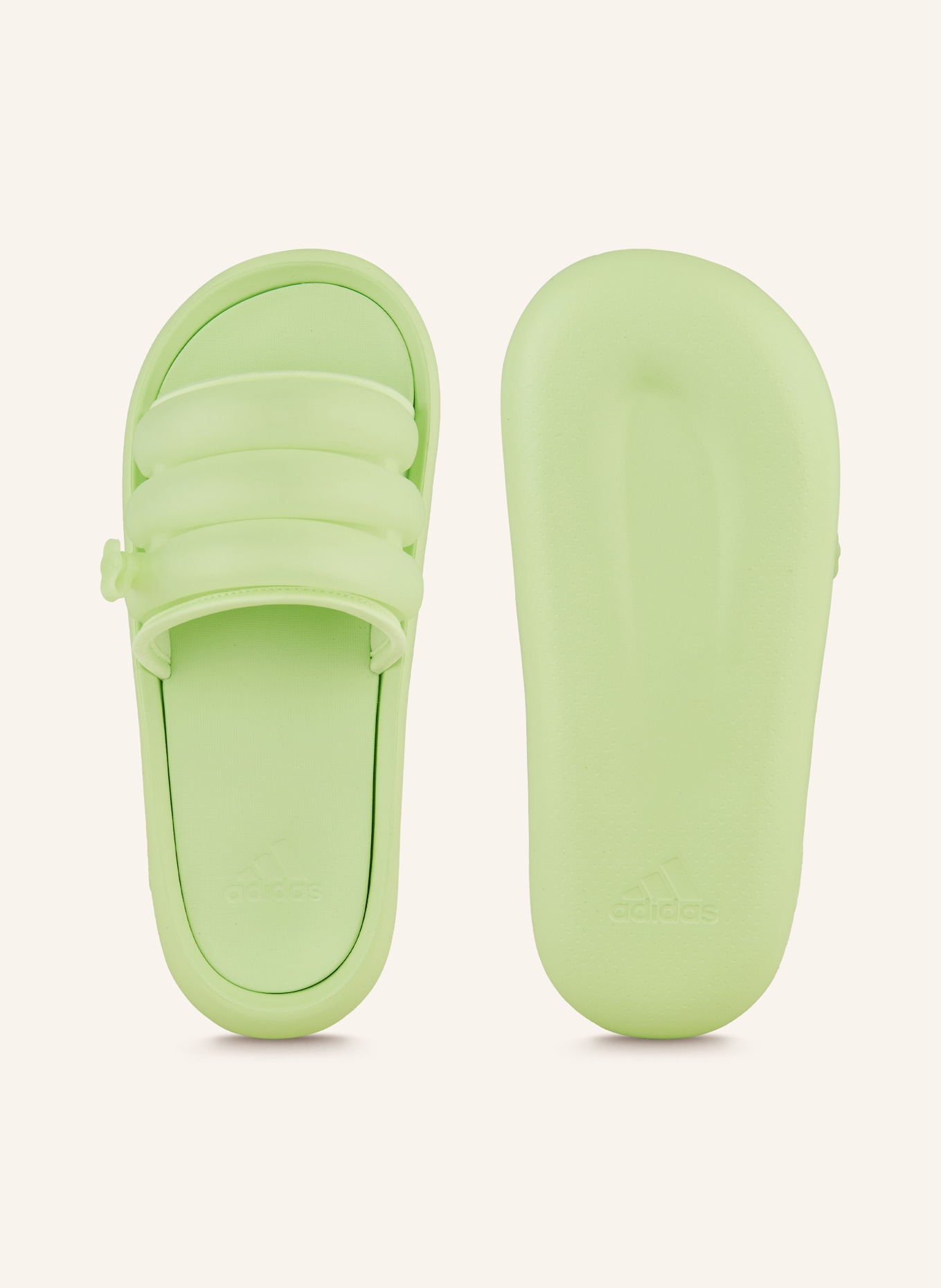adidas Pantofle ZPLAASH, Barva: SVĚTLE ZELENÁ (Obrázek 5)