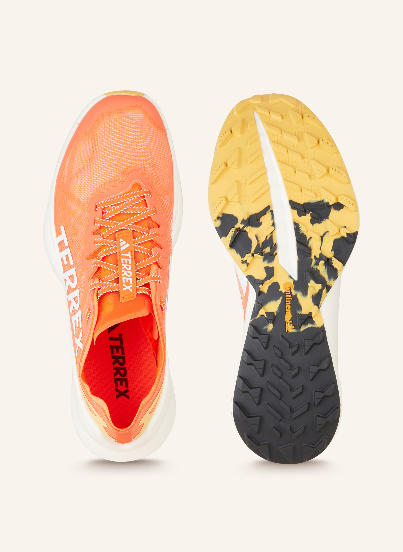 adidas TERREX Trailrunning-Schuhe TETERREX AGRAVIC SPEED ULTRA, Farbe: ORANGE/ WEISS (Bild 5)
