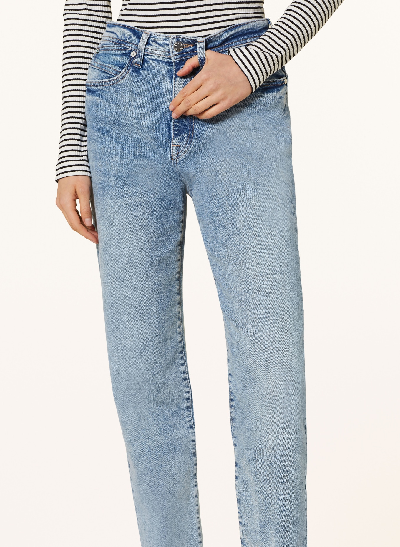 mavi Straight Jeans BERLIN, Farbe: 85709 indigo denim (Bild 5)