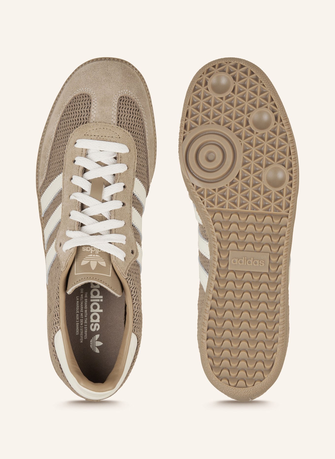 adidas Originals Sneakersy SAMBA OG, Kolor: BEŻOWY (Obrazek 5)