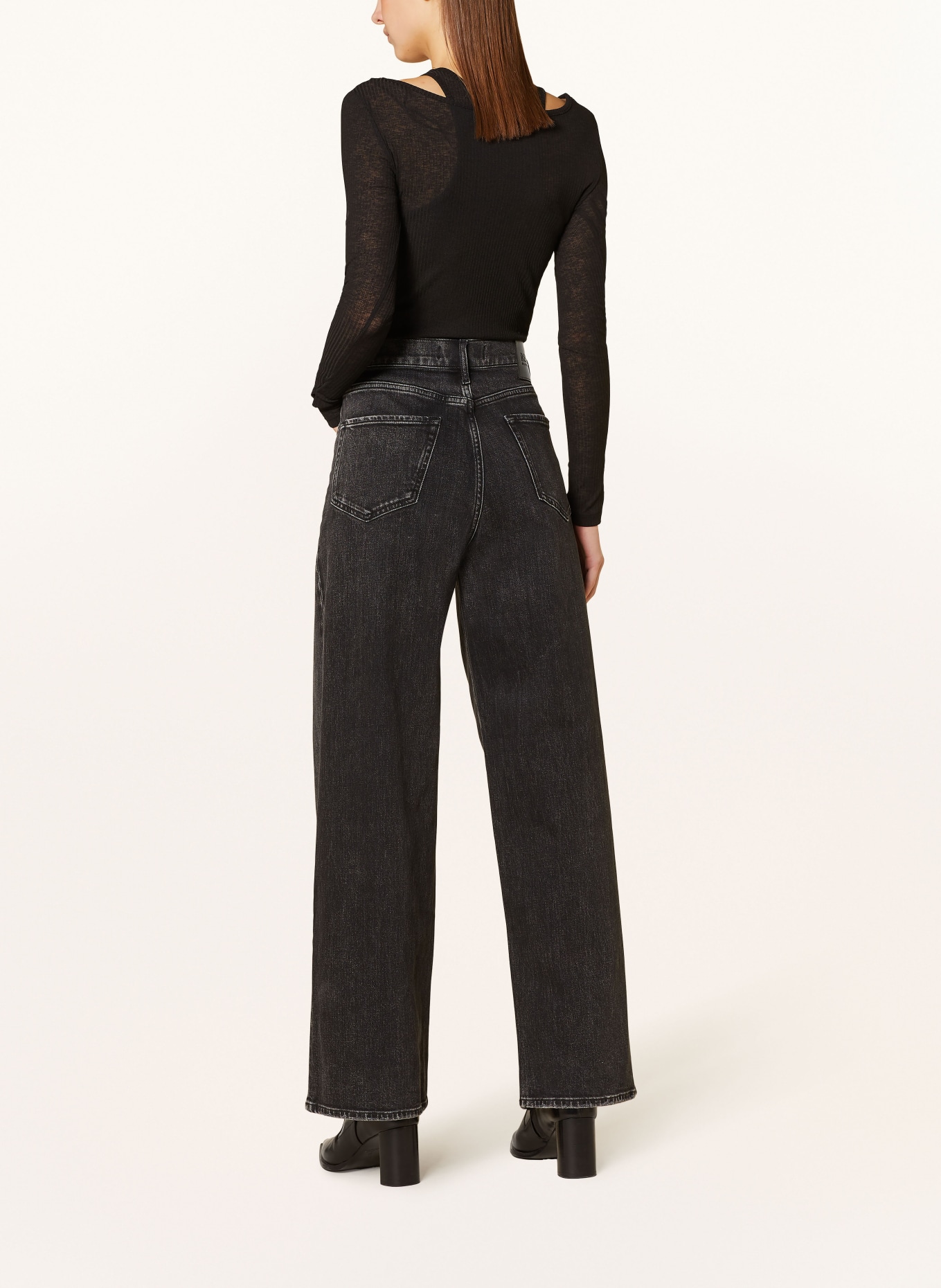 REPLAY Straight jeans CARY, Color: 097 DARK GREY (Image 3)