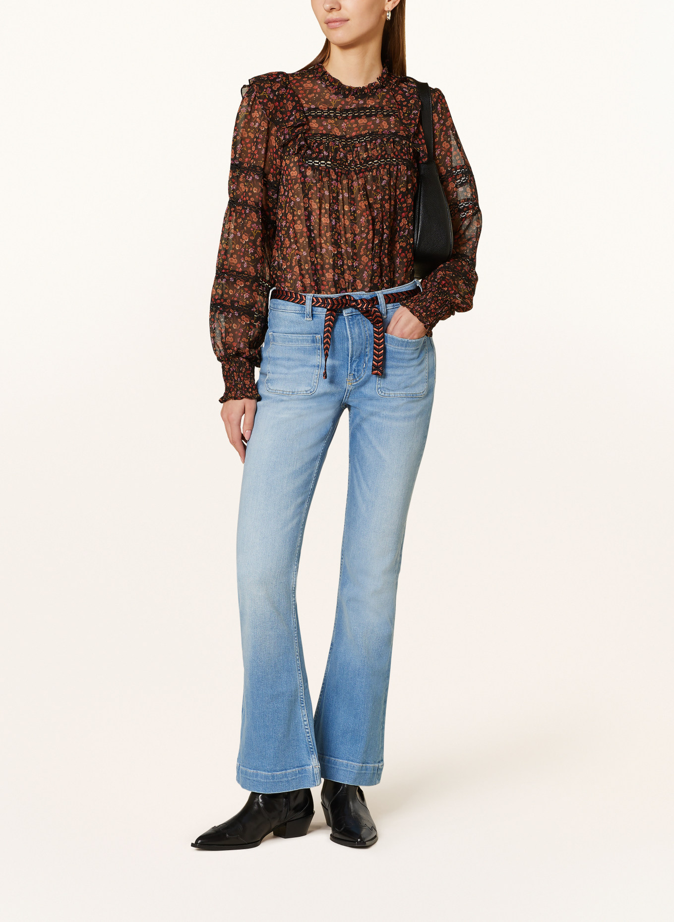 SCOTCH & SODA Bootcut jeans THE CHARM, Color: 7051 Still Waters (Image 2)