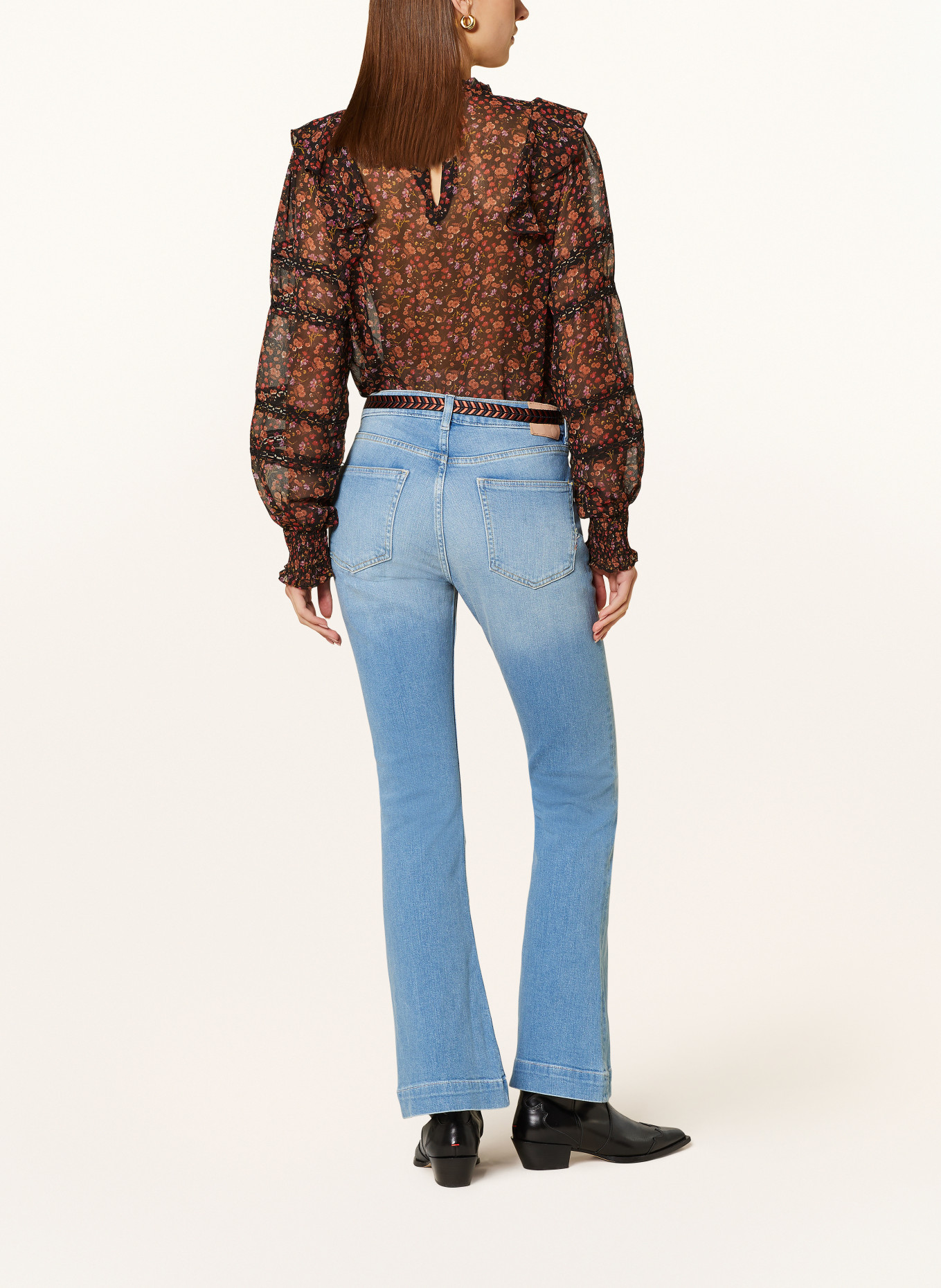 SCOTCH & SODA Bootcut jeans THE CHARM, Color: 7051 Still Waters (Image 4)