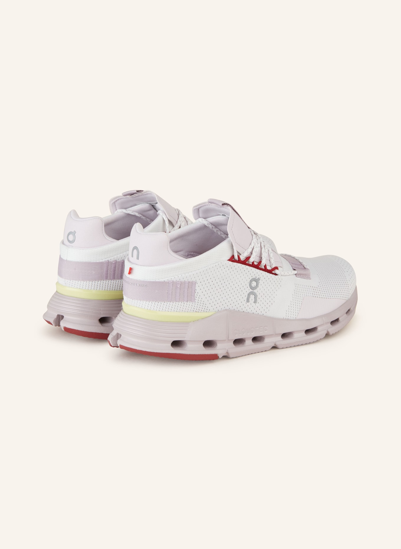 On Sneakers CLOUDNOVA, Color: LIGHT PURPLE/ ROSE (Image 2)