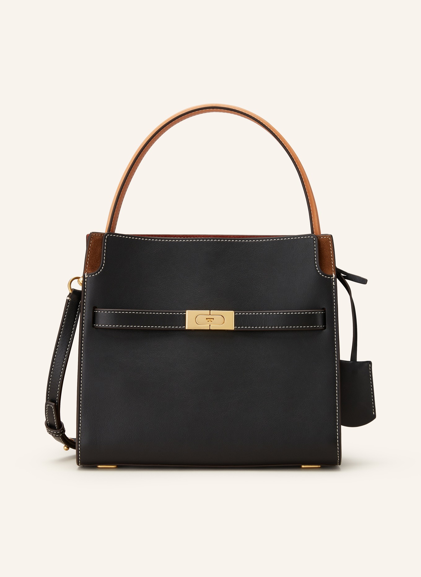 TORY BURCH Handbag LEE RADZIWLL SMALL, Color: BLACK (Image 1)