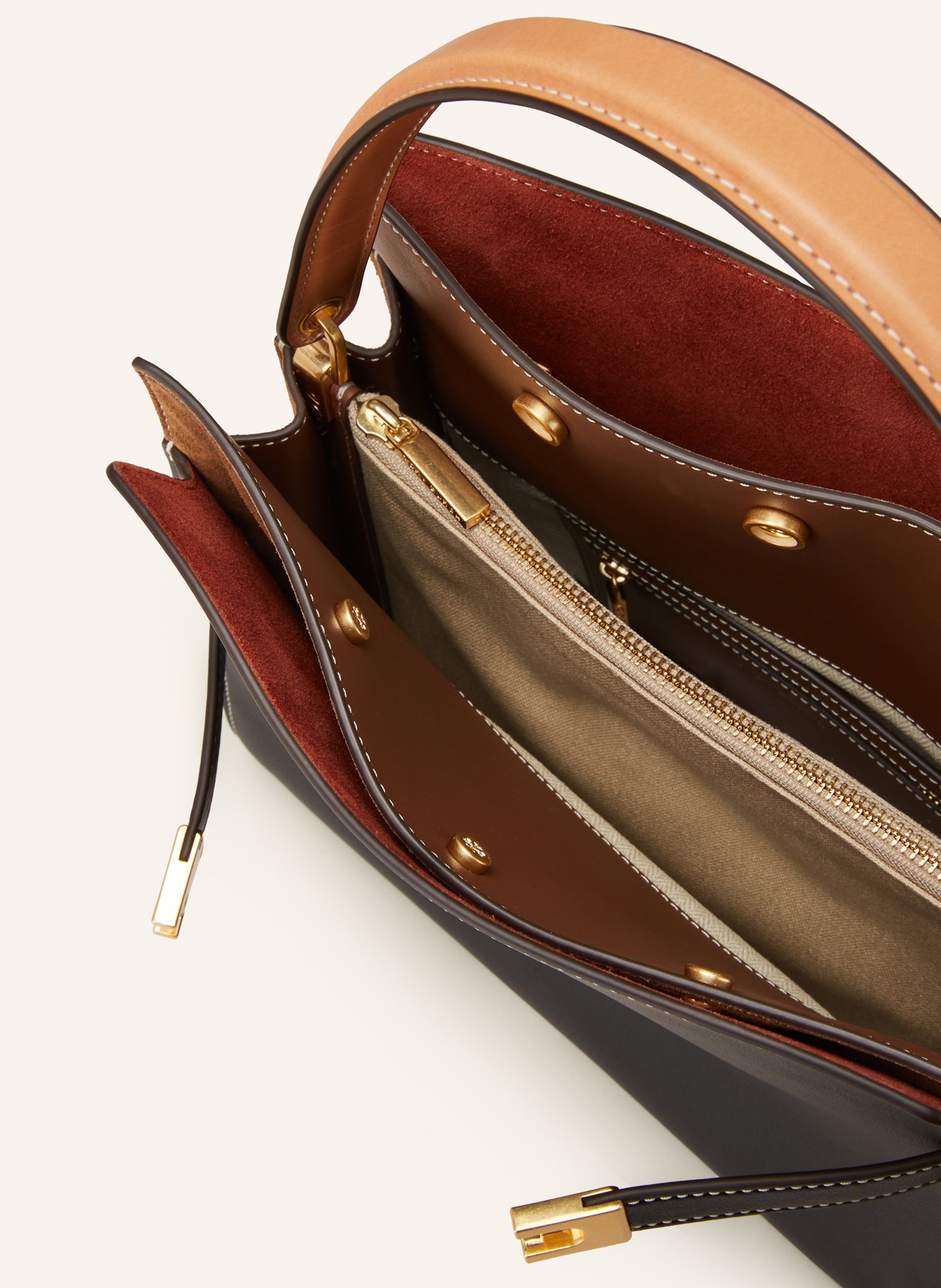 TORY BURCH Handbag LEE RADZIWLL SMALL, Color: BLACK (Image 3)