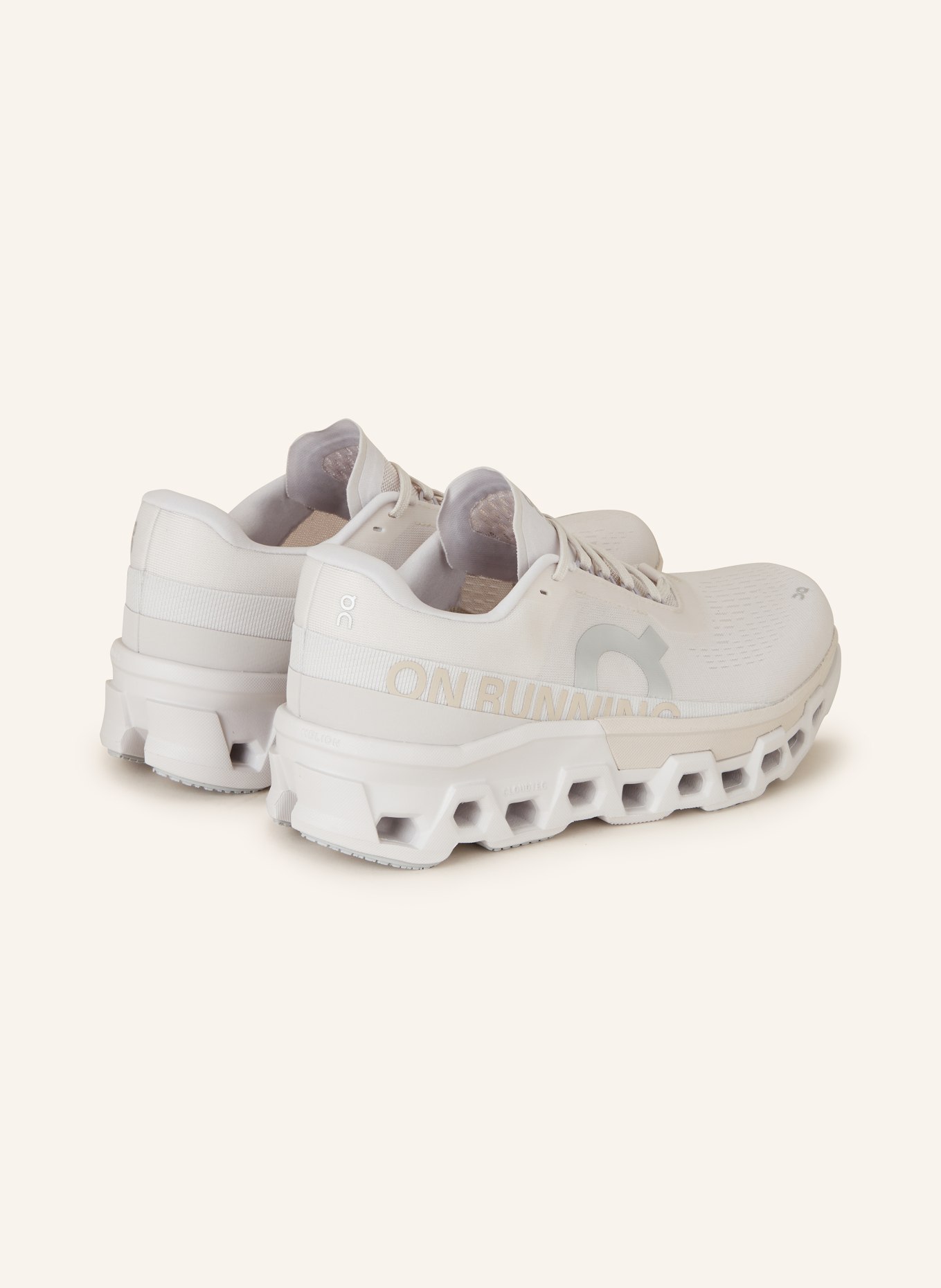 On Running shoes CLOUDMONSTER 2, Color: LIGHT BROWN/ CREAM (Image 2)