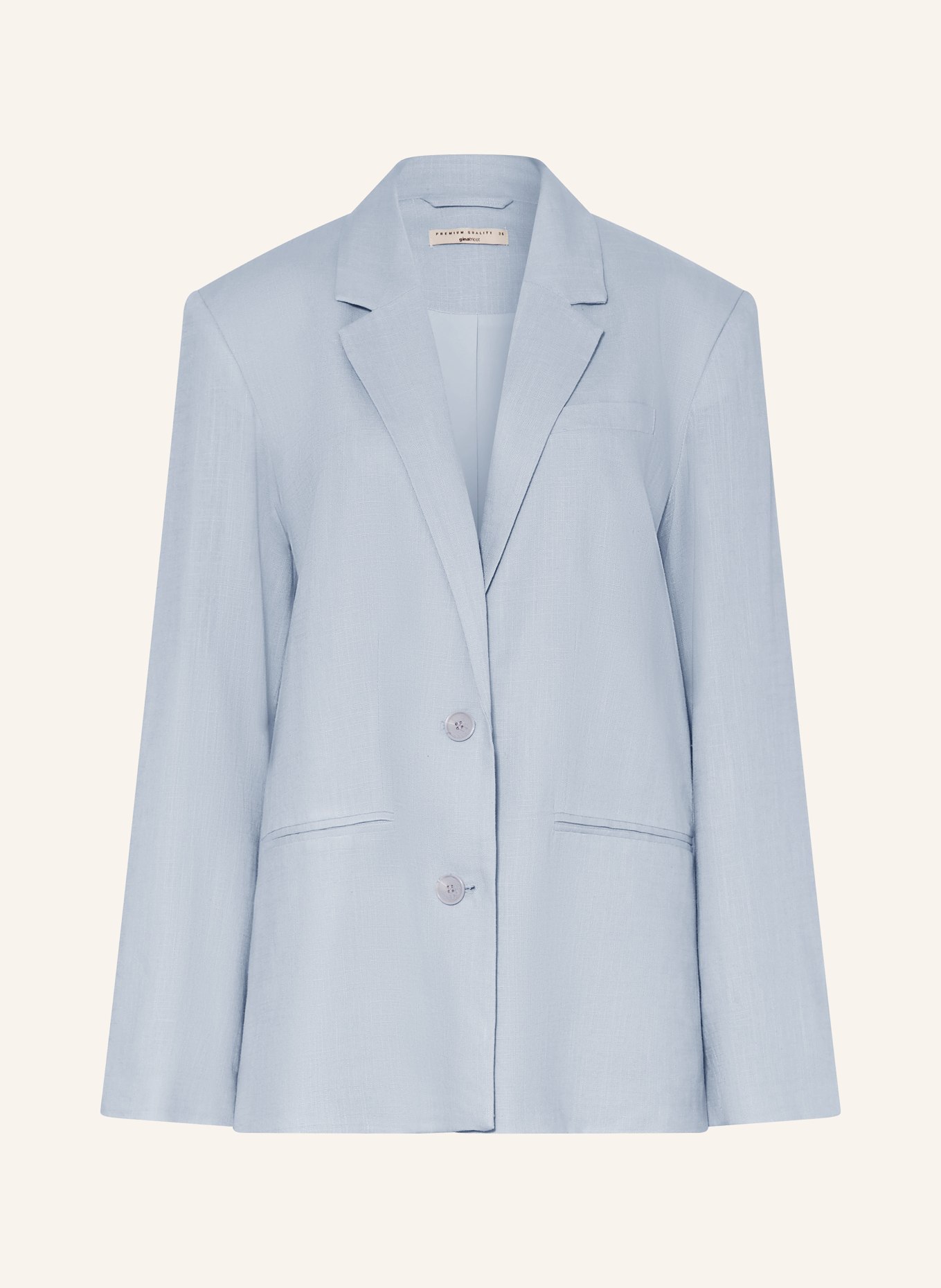 gina tricot Oversized blazer, Color: BLUE GRAY (Image 1)