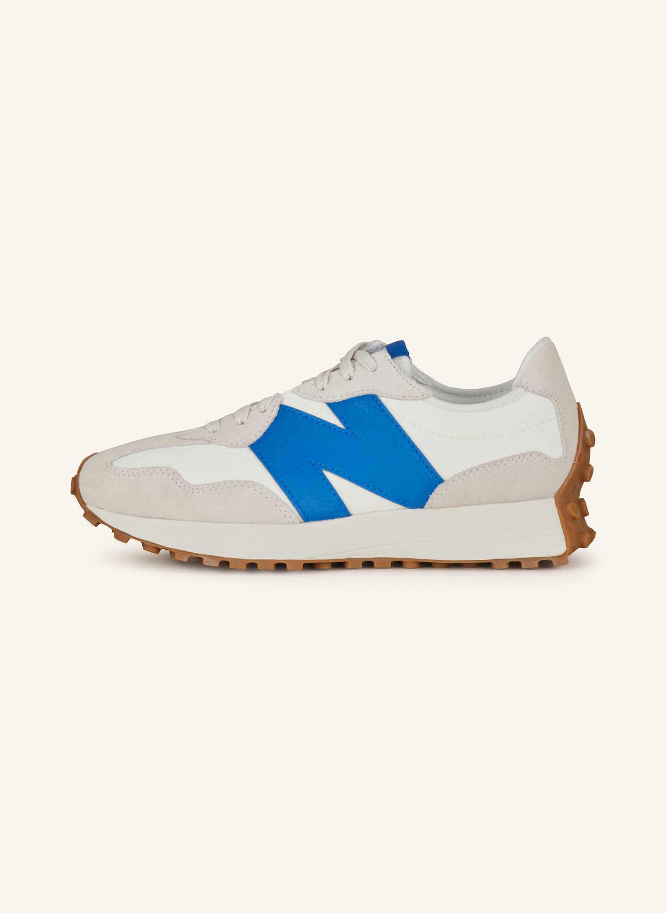 new balance Sneakers 327, Color: WHITE/ LIGHT GRAY/ BLUE (Image 4)