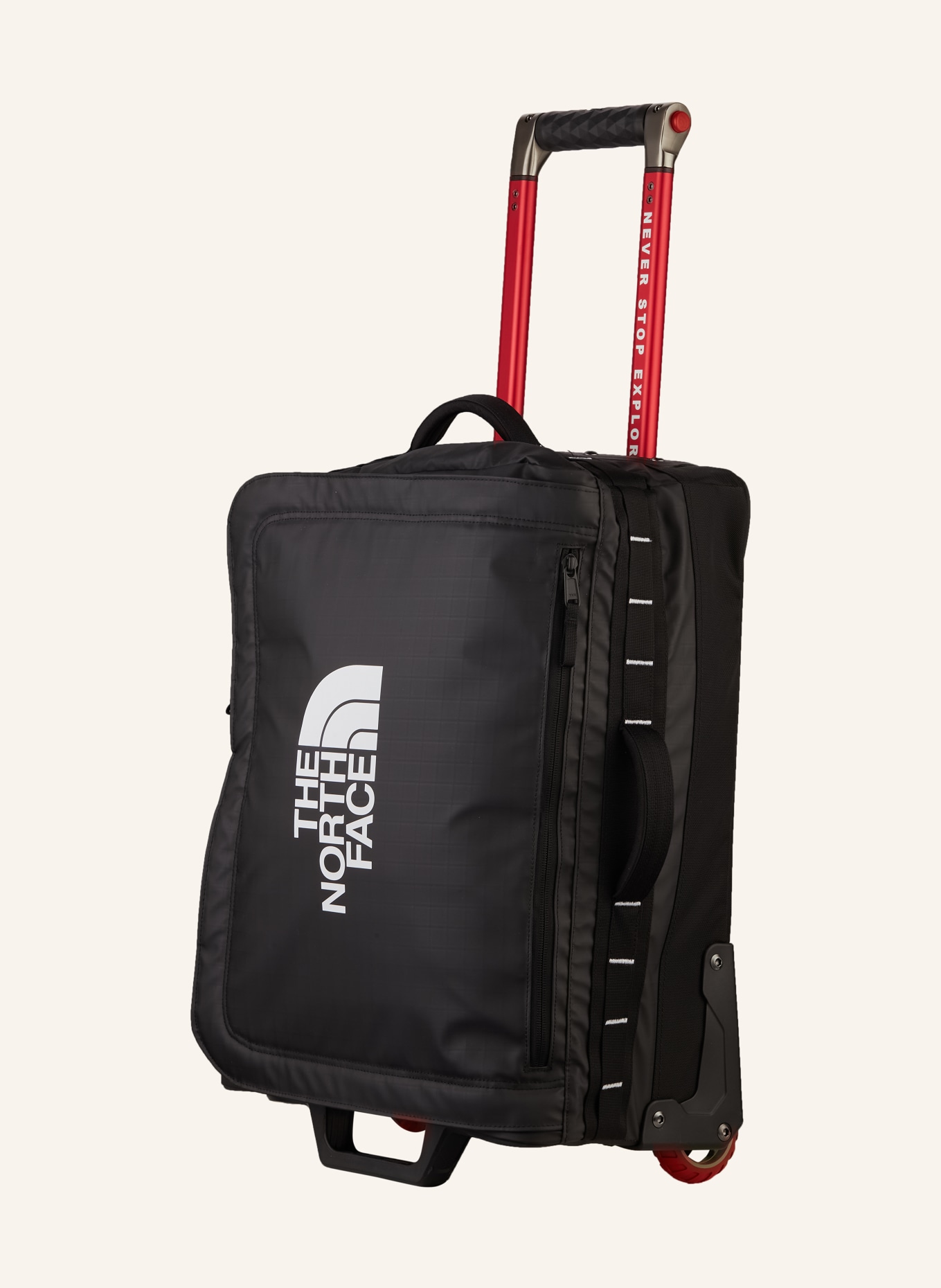 THE NORTH FACE Wheeled Luggage CAMP VOYAGER 21'', Color: BLACK (Image 1)