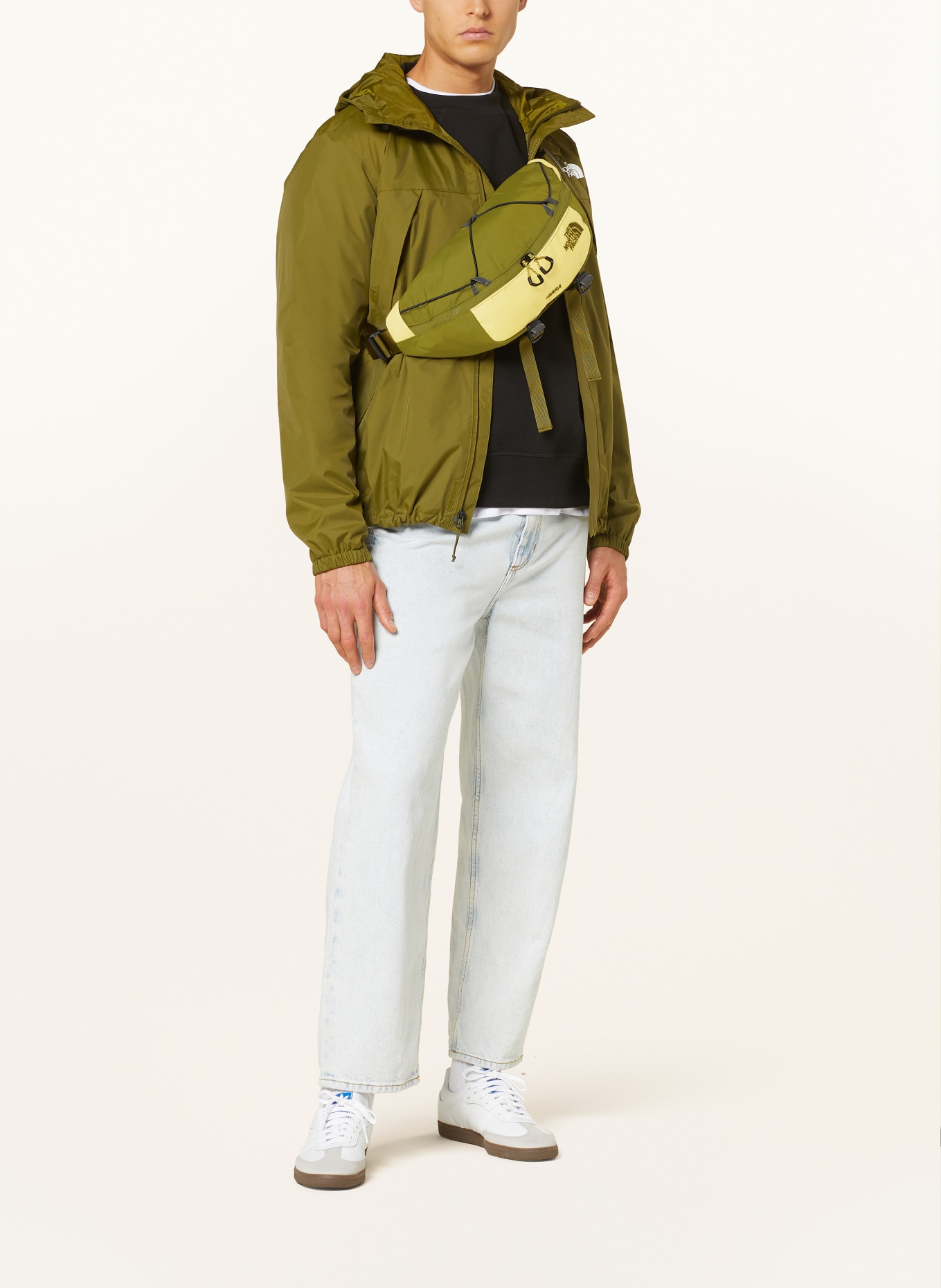 THE NORTH FACE Ledvinka TERRA LUMBAR 6 l: OLIVOVÁ / ŽLUTÁ