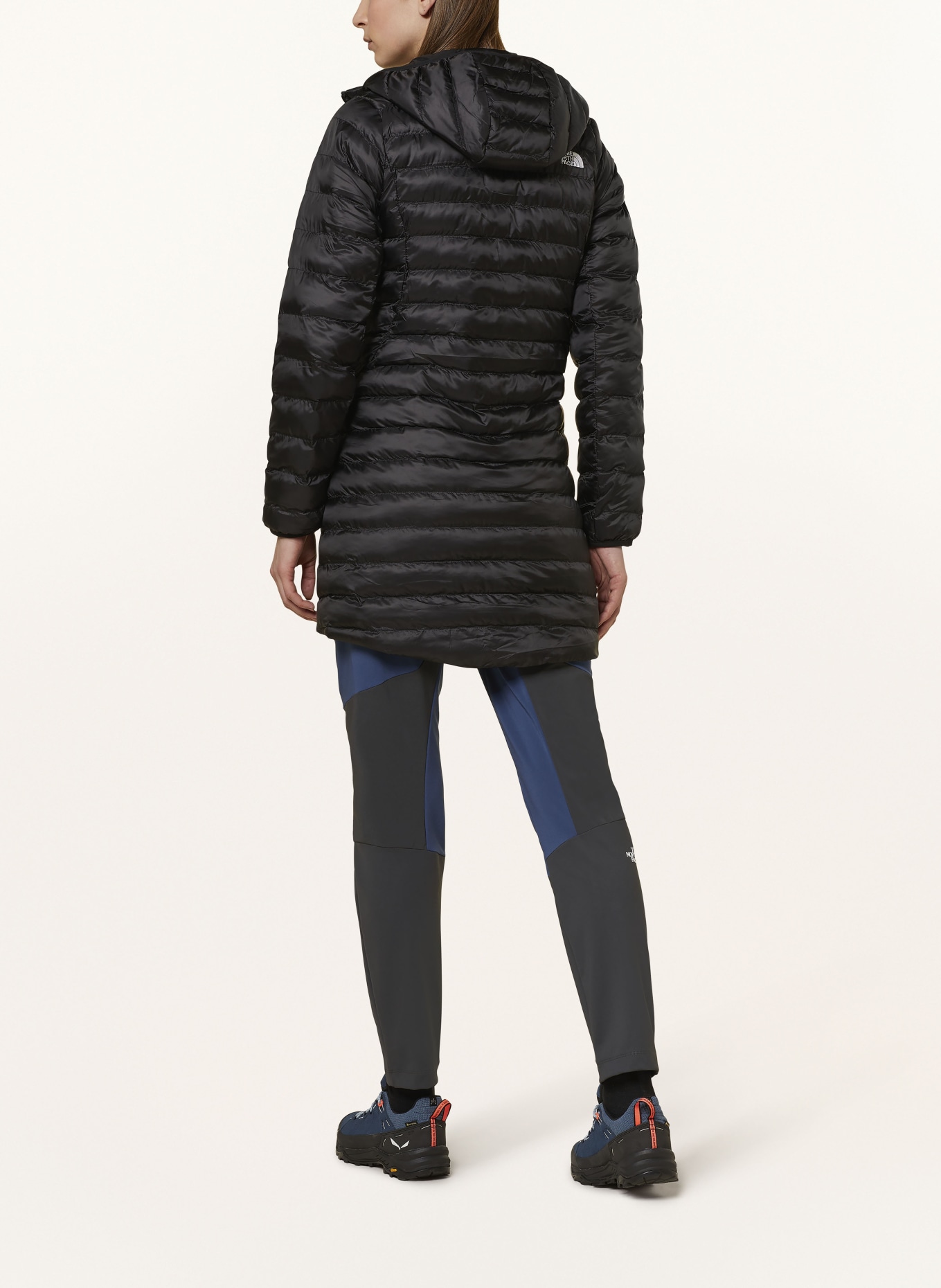 THE NORTH FACE Quilted coat HUILA, Color: BLACK (Image 3)