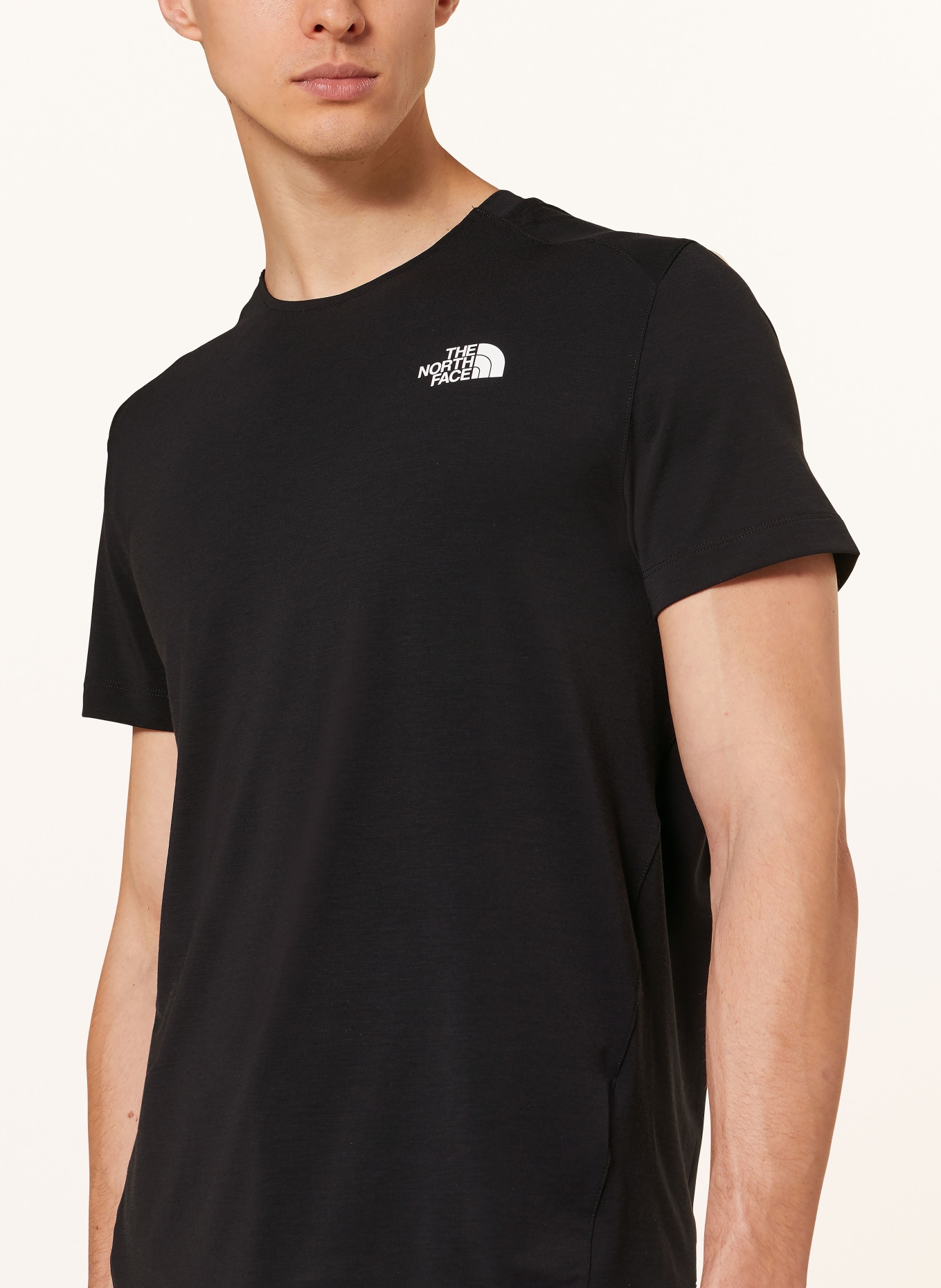 THE NORTH FACE T-shirt LIGHTNING ALPINE, Color: BLACK (Image 4)